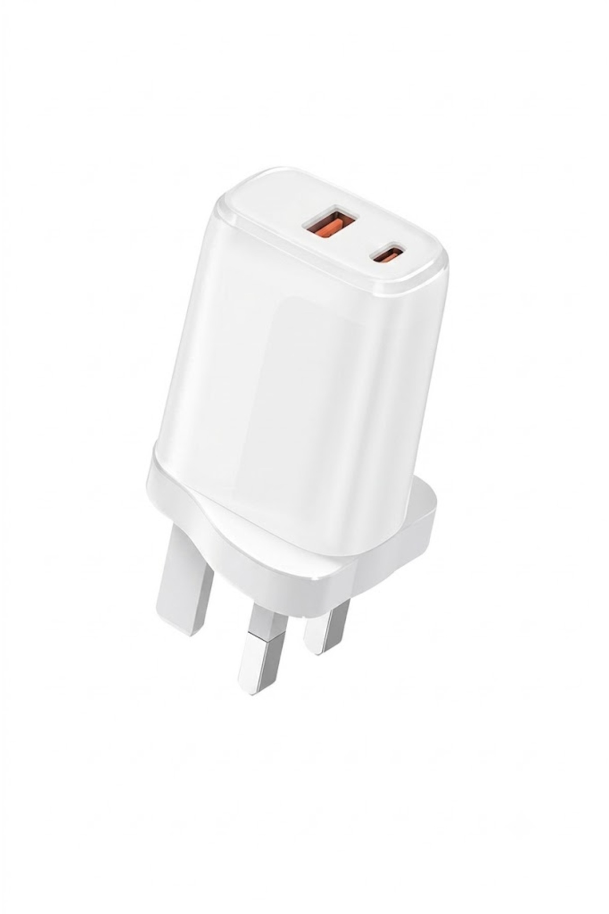 MX46 Super Fast Power Adapter 65W , Multi-Port Wall Charger with 20W USB-C PD Fast Charging, 3-Pin Plug for Smartphones, Tablets, and Laptops ., rmMX46r,
