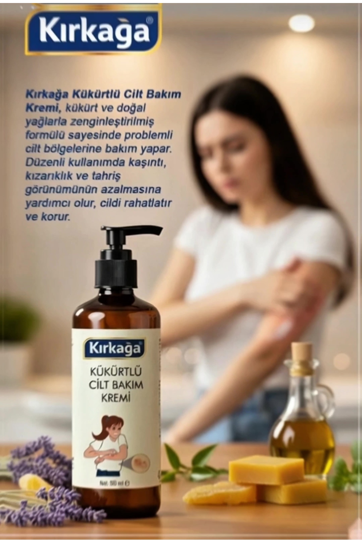 Uyus Cilt Bakım Losyonu ( KAŞINTI) 150 ml Onarıcı Bakım Krem — 124578954 — تصویر 2 از 2