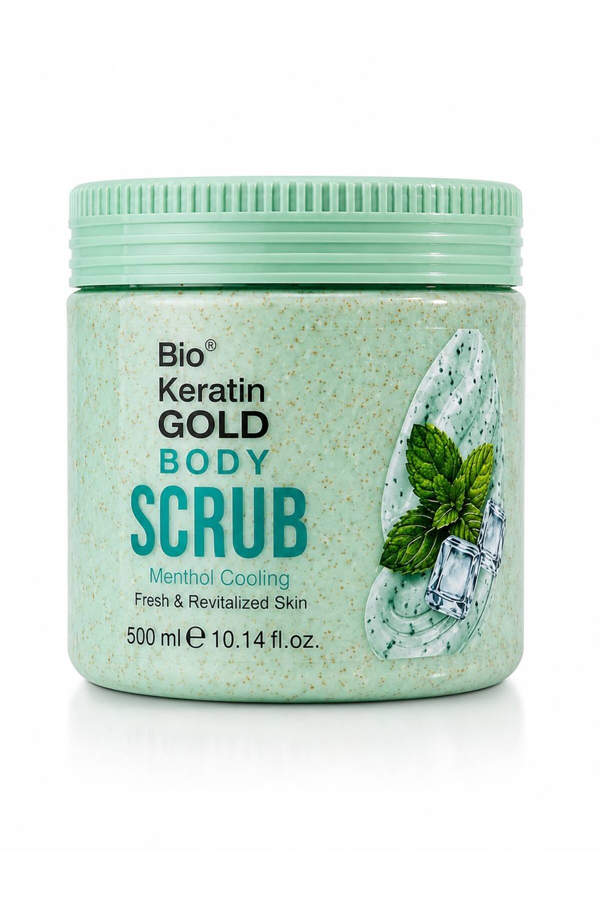 Menthol Özlü Vücut Peeling 500ml Ferah ve Pürüzsüz Cilt Body Scrub — A609 — تصویر 5 از 8