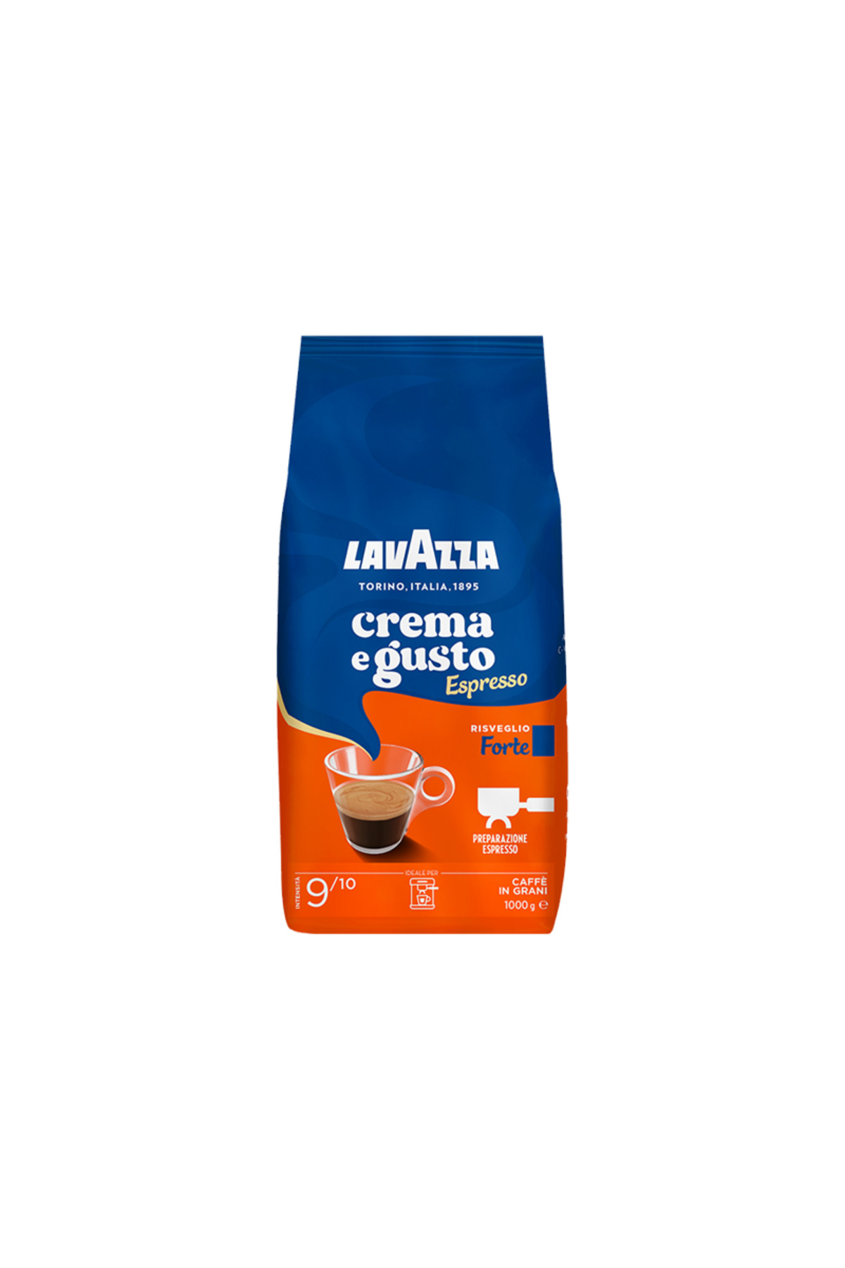 LavAzza Crema e Gusto Forte coffee beans 1kg
