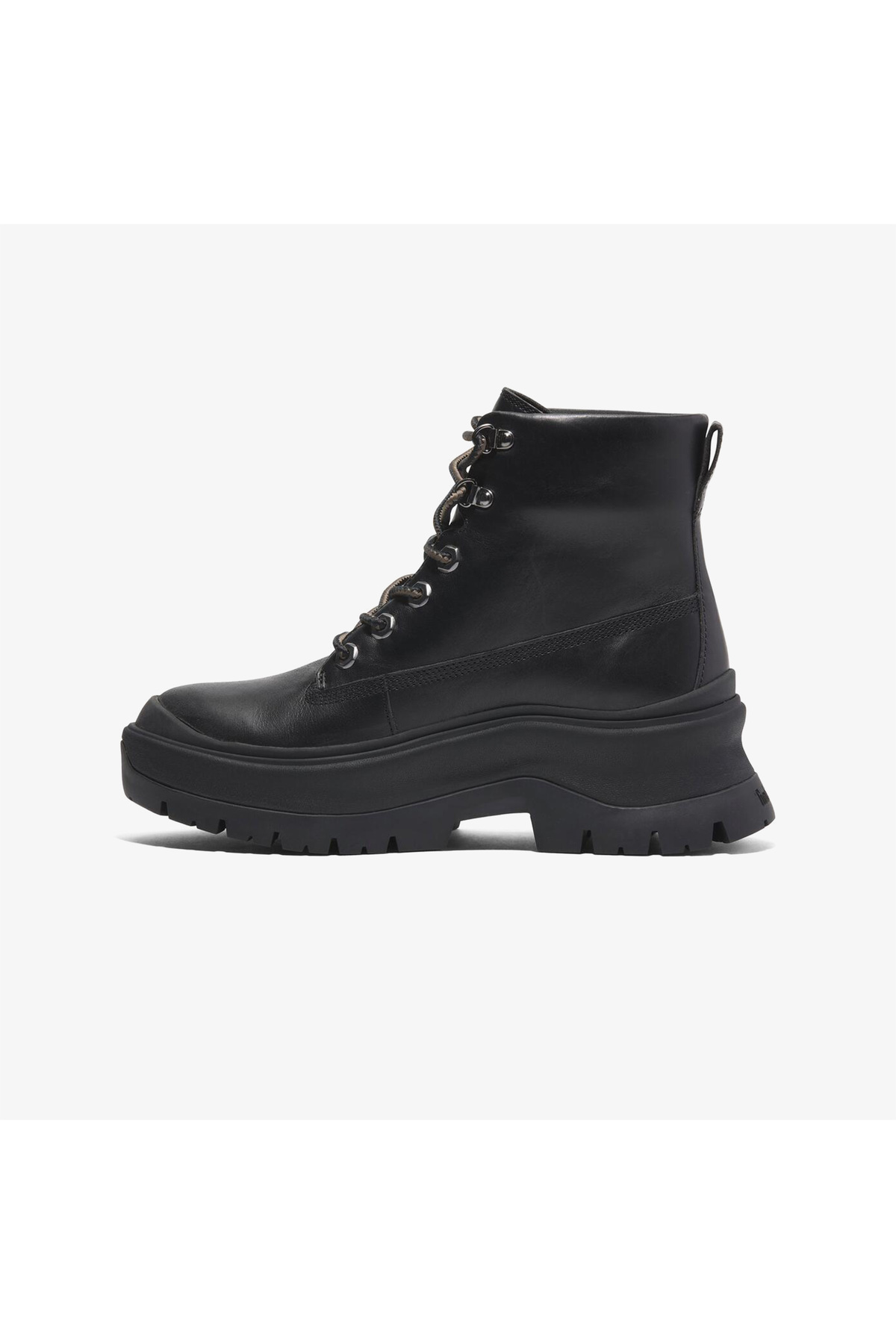 بوت زنانه مشکی Roxie Lane مدل Mıd Lace Up