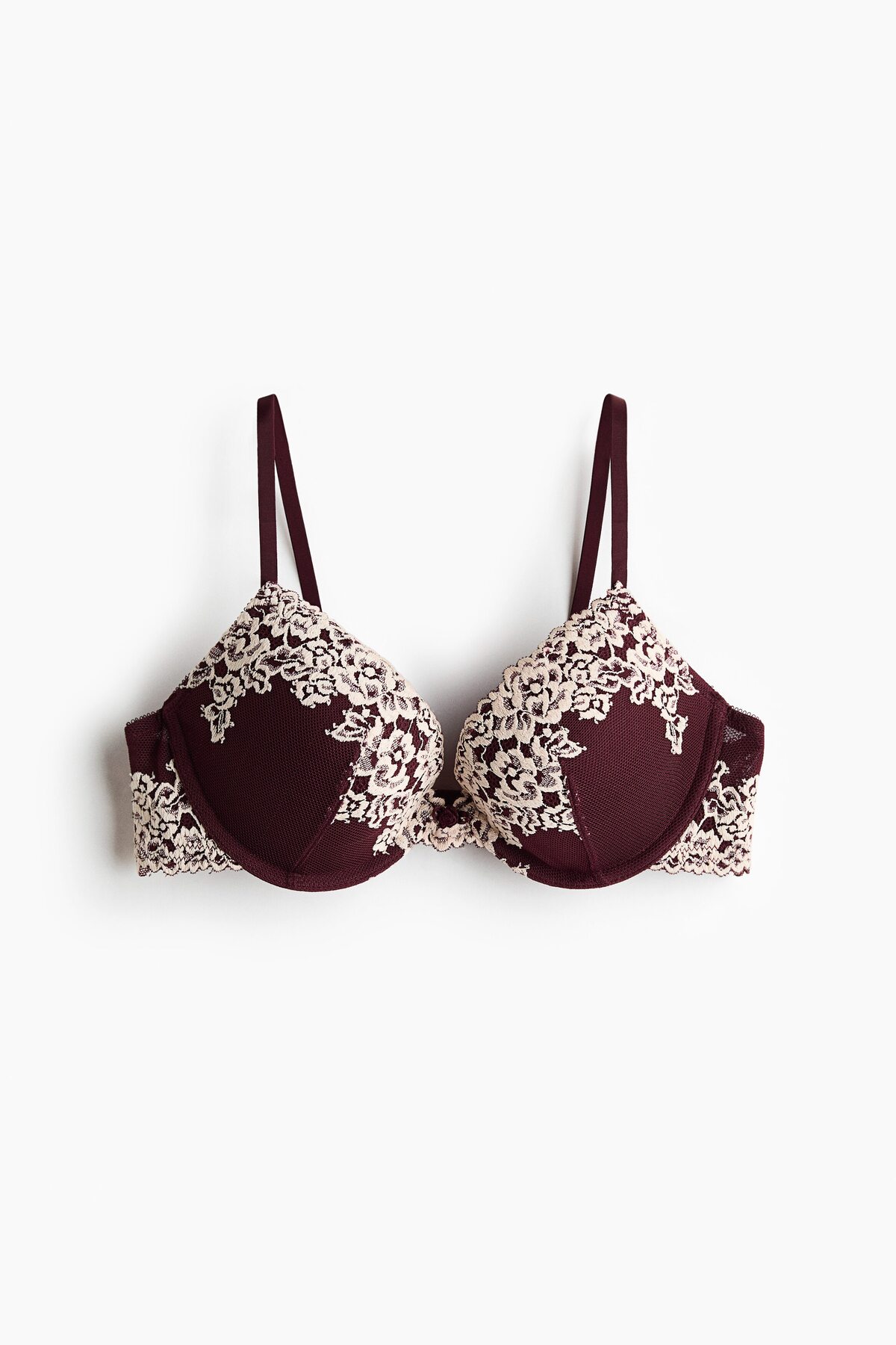 H&M Dantel Push-up Sütyen görsel 4