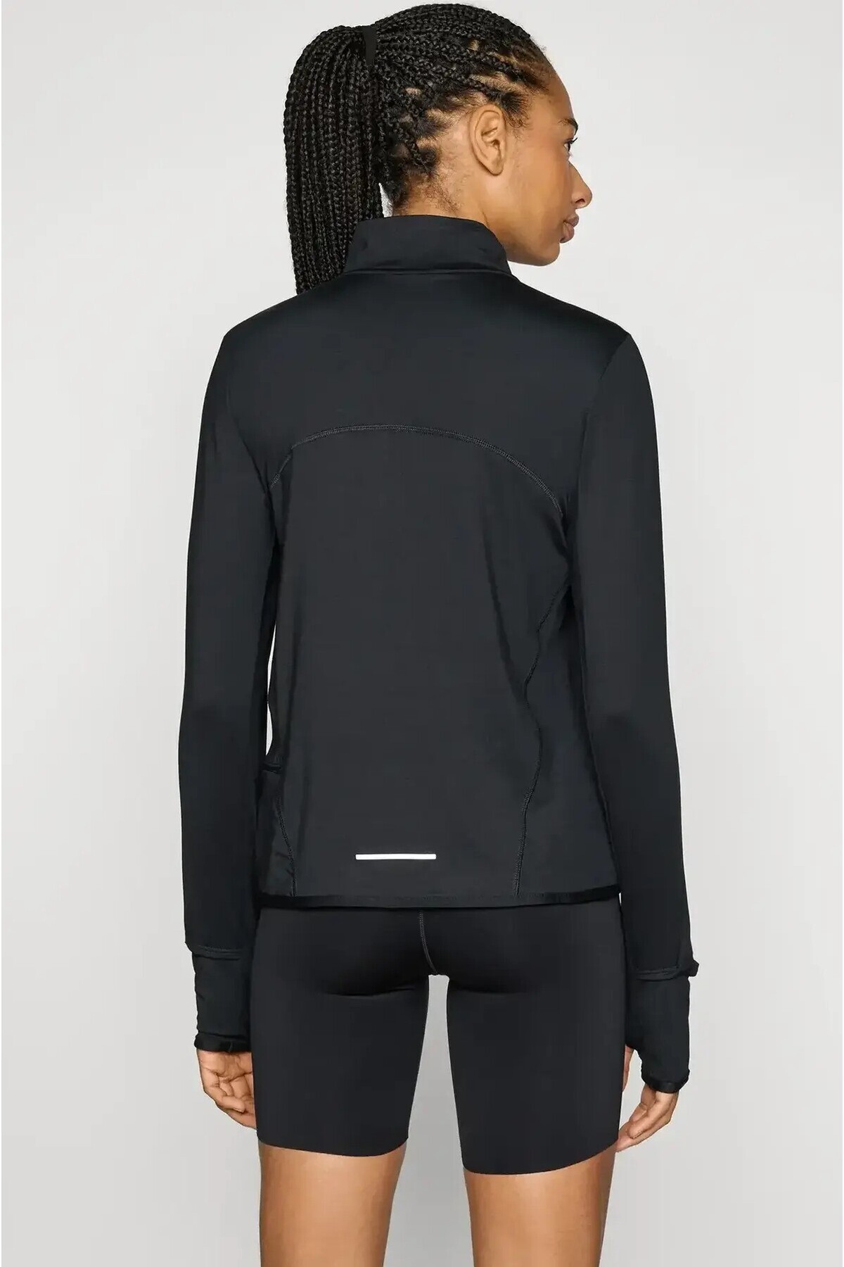 Nike Swift Element Dri-FIT Top Kadın Çeyrek Fermuar Sweatshrit görsel 3