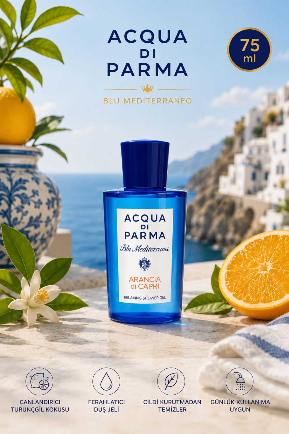 Arancia Di Capri 5'li Bakım Seti – 75 ML + SABUN 100 GR — 8128713251211 — تصویر 3 از 7
