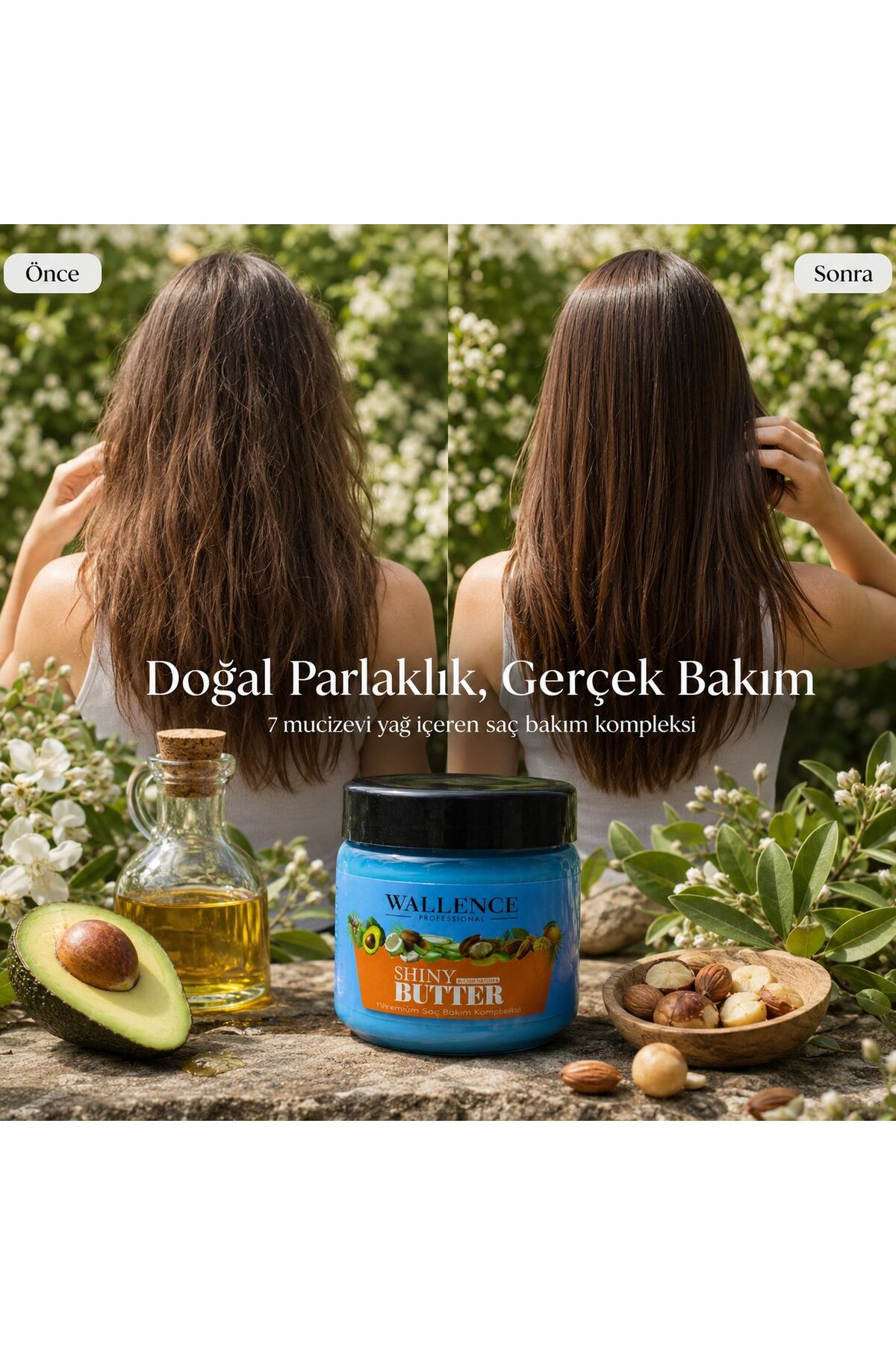 نرم کننده موی Shiny Butter با ۷ ماده تشکیل دهنده مخصوص و ماندگاری بالا، ۲۲۵ میلی لیتر — shin — تصویر 3 از 5