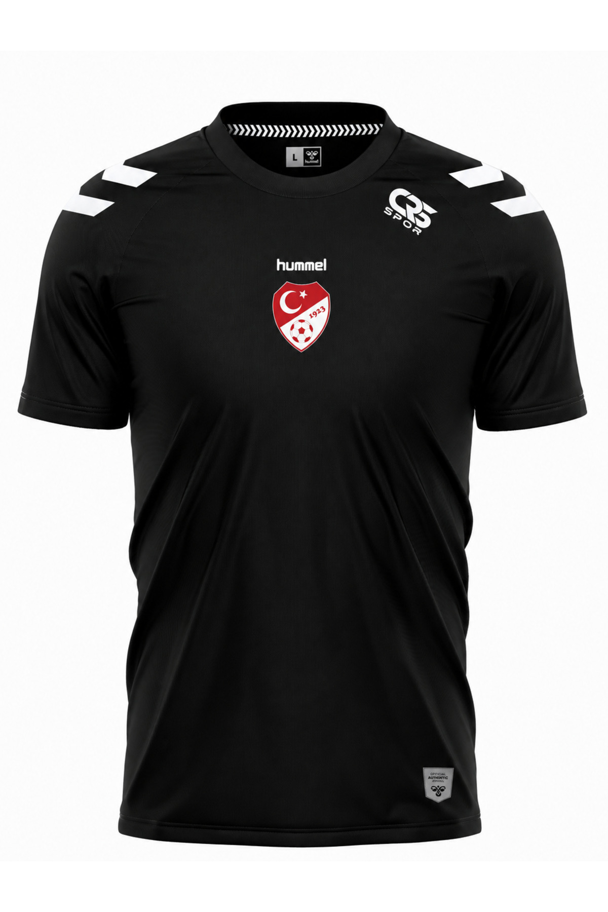 تی‌شرت تمرینی داوری TFF 2026-27 مشکی هامل تی شرت ورزشی hummel
