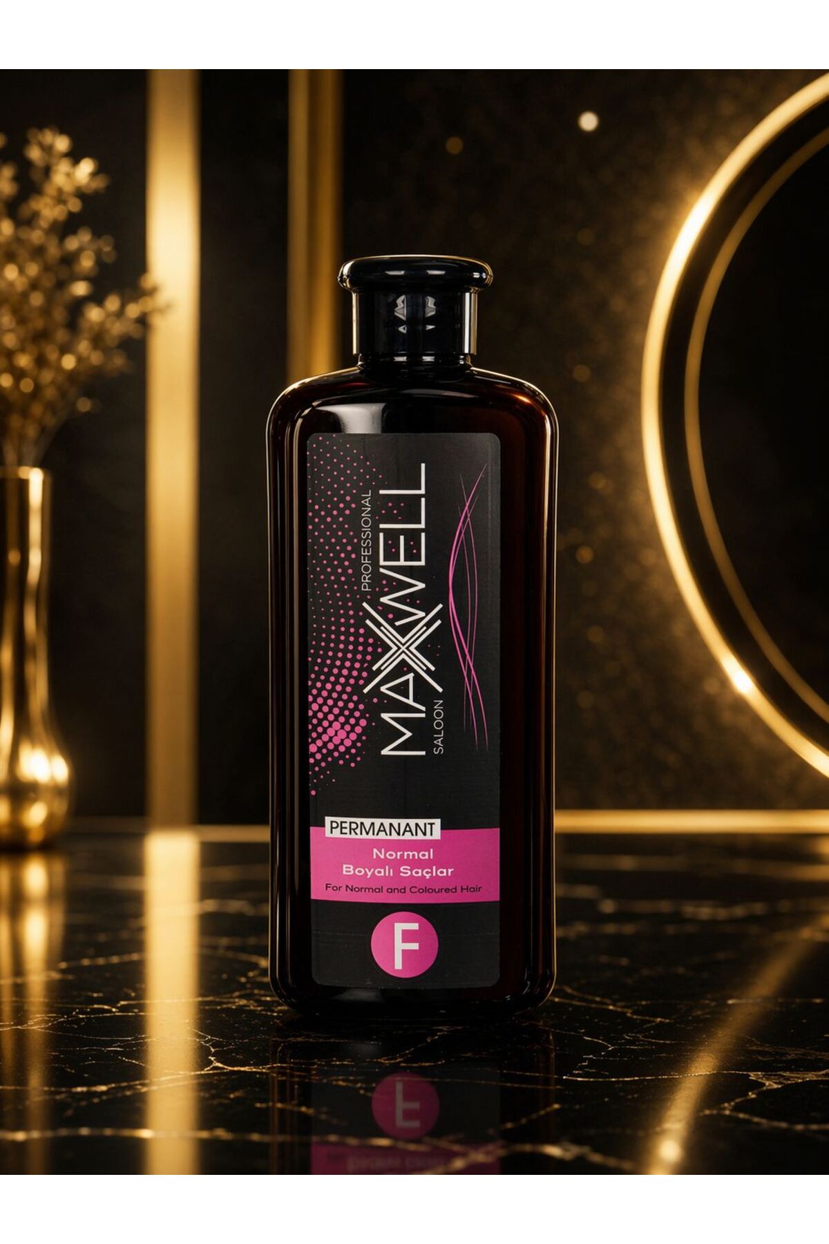 Maxwell Professional Perma Seti - 500ml Perma İlacı (F) - Normal