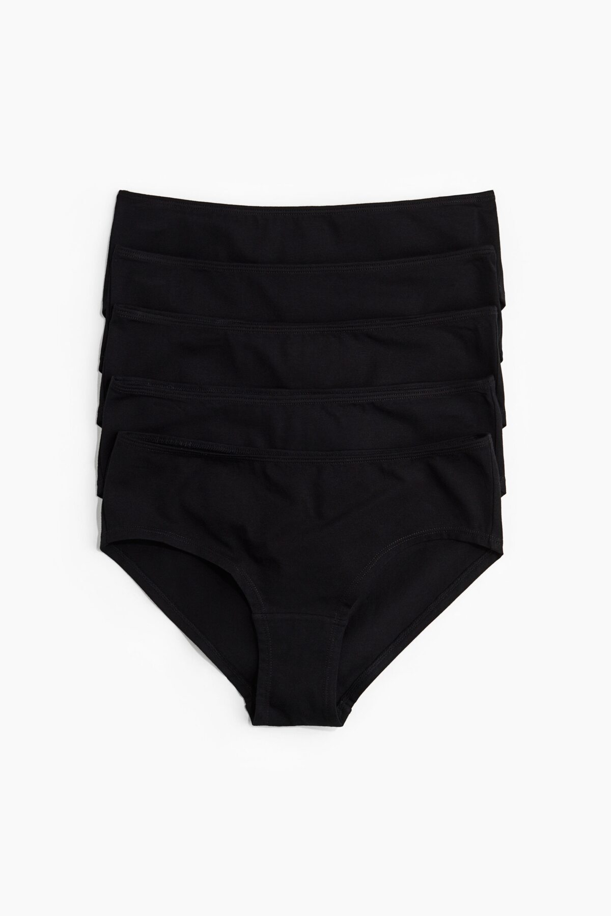 H&M 5'li Pamuklu Hipster Külot