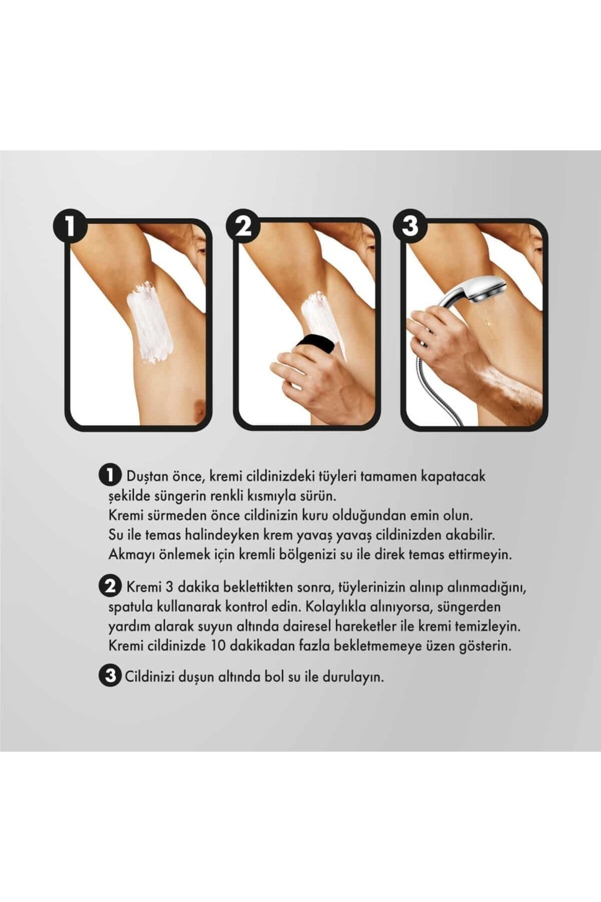 Men tüy dökücü krem 100 ml +100 ml — dgnsesu men — تصویر 2 از 7