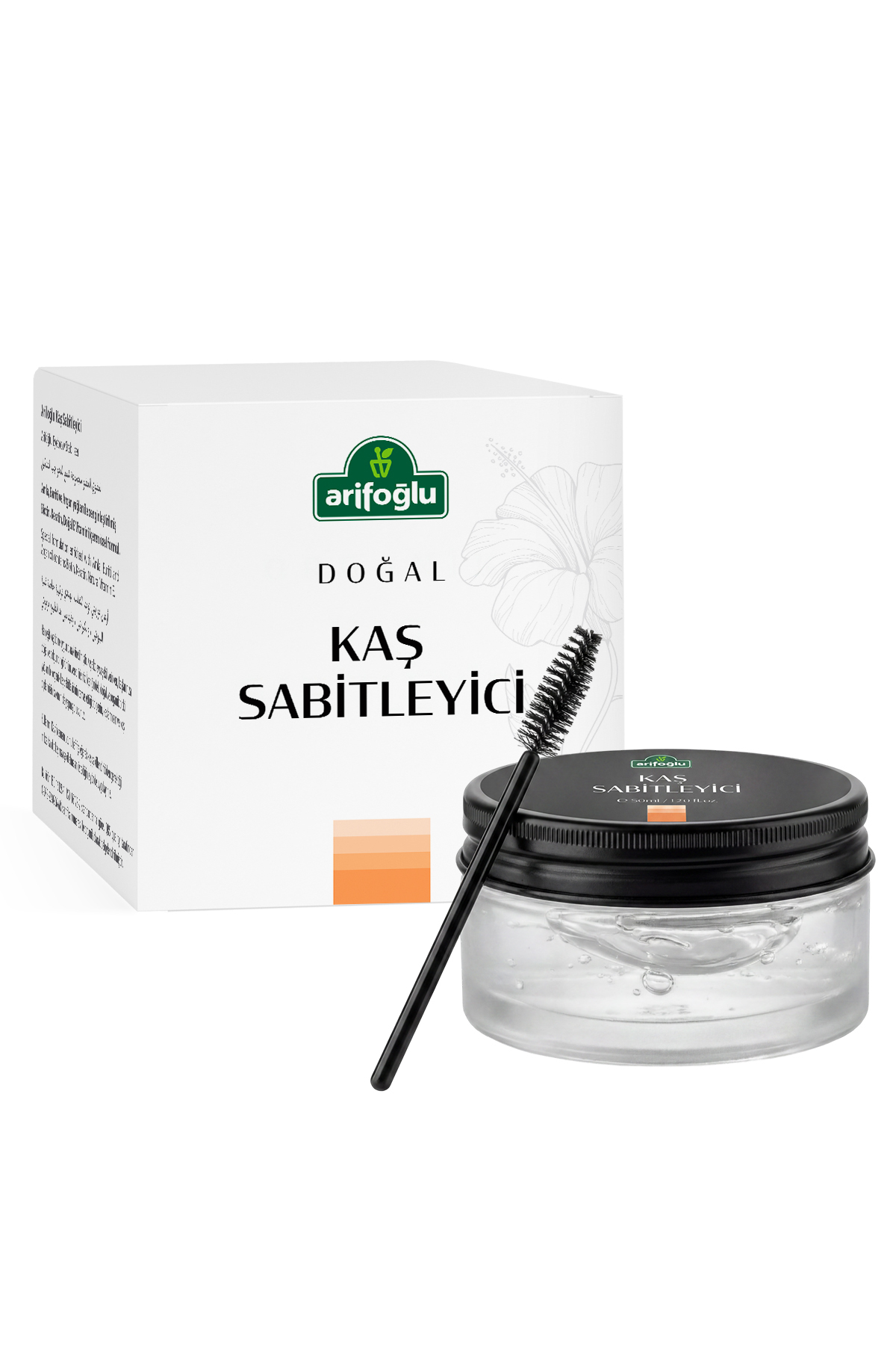 Kaş Sabitleyici, Doğal, Renksiz, Kalıcı Bakım, Şekillendirici, Wax, Biotin, Keratin ve Argan 50 Ml — سفید 700 14 112 — تصویر 7 از 8