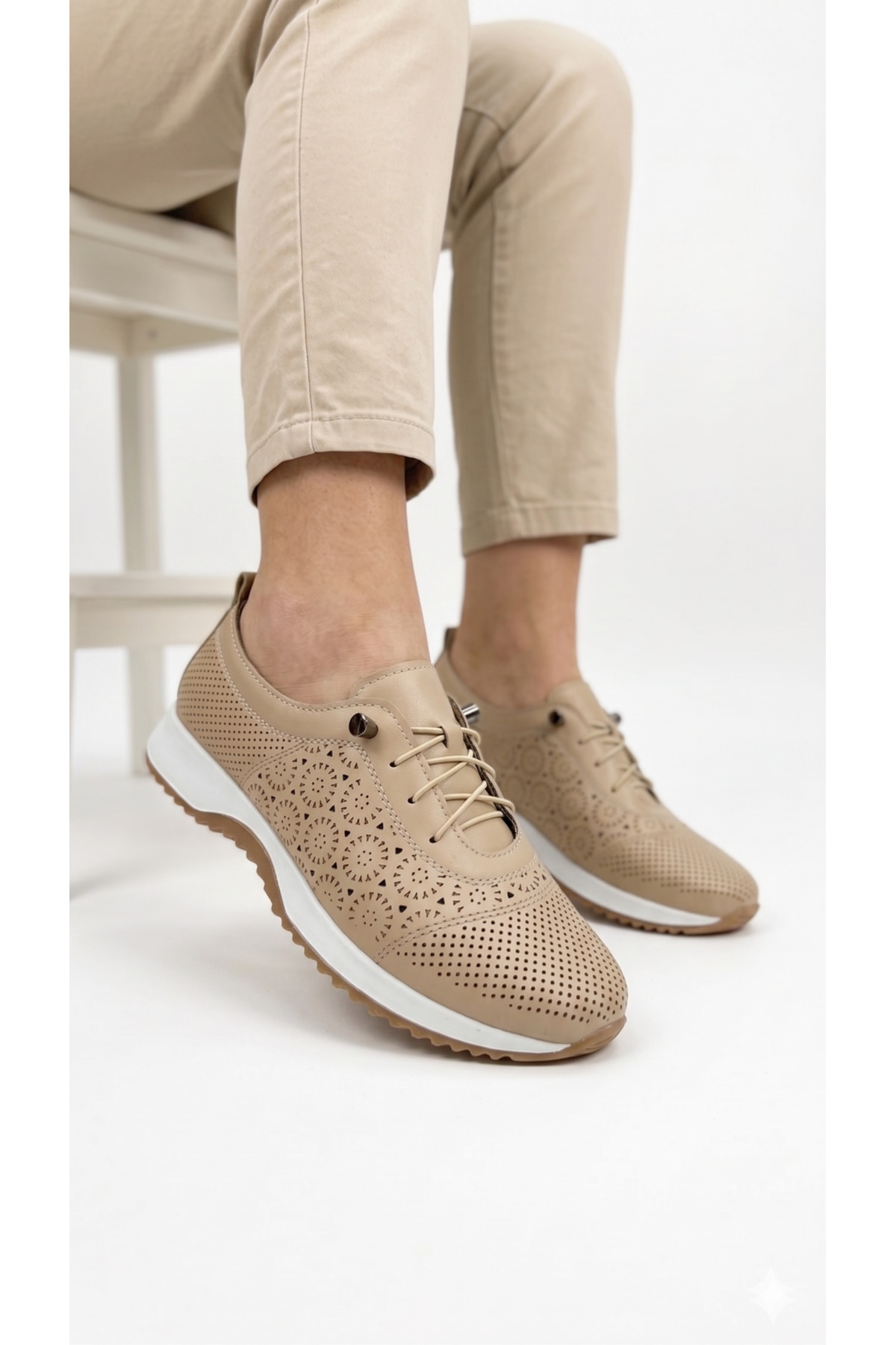 uway Women's Orthopedic Anti-Sweat Anti-Slip Walking Anatomical Sole Shoes