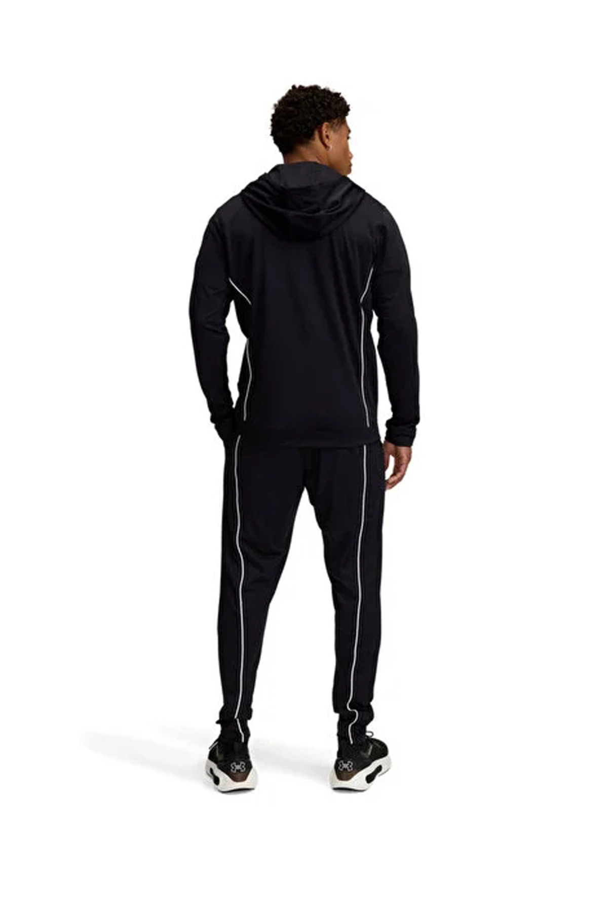 1390152-001-UA EMEA Tracksuit رمان ست لباس ورزشی مشکی مردانه معمولی — رنگارنگ — تصویر 2 از 3
