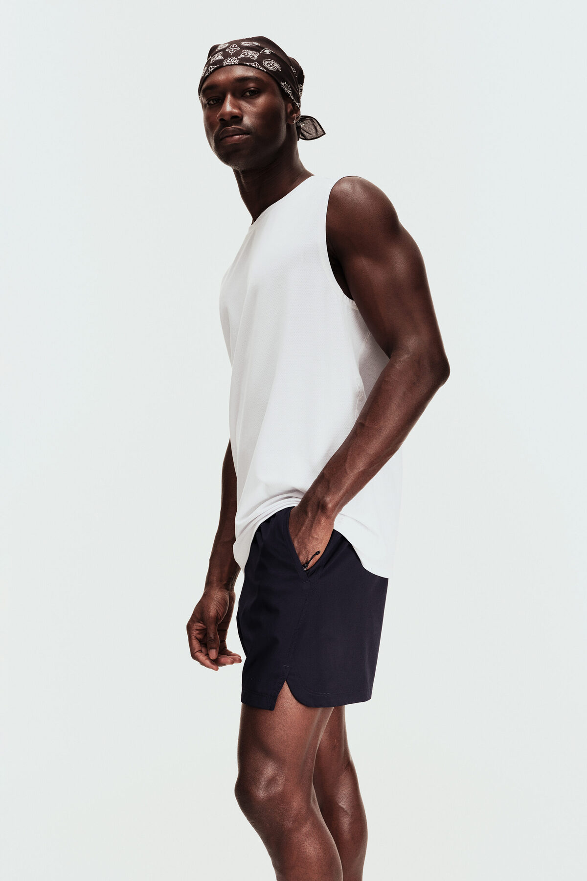 شلوارک ورزشی DryMove™ اچ اند ام شورت ورزشی H&M