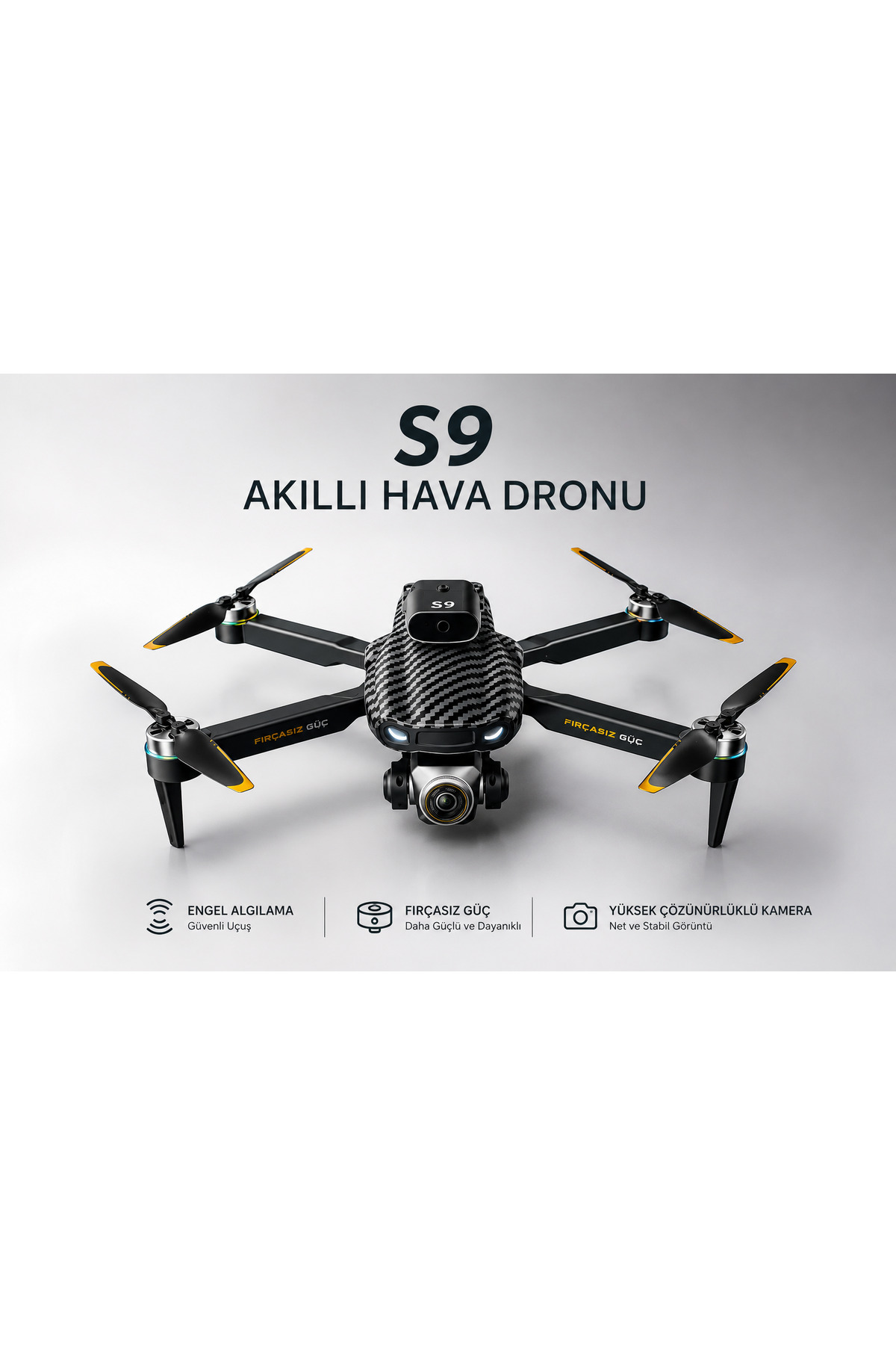 ATLT ATLANTİS S9 ESC 2 KAMERA EKRANLI KUMANDA FIRÇASIZ MOTOR 2.4G RC ...