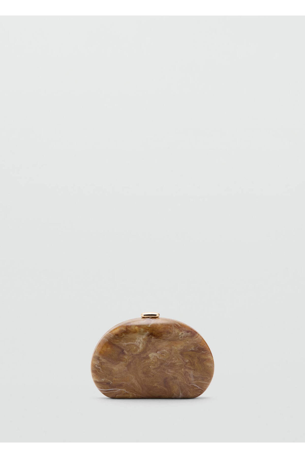 MANGO Woman Oval clutch çanta görsel 2