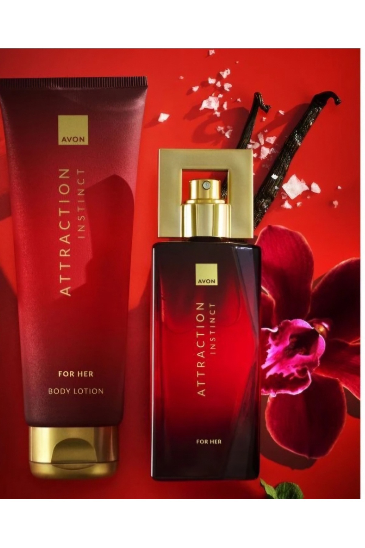 Attraction-Instinct EDP 50 ml Kadın vücut losyonu-2 li Parfüm Hediye Seti — MSMK26X115 — تصویر 3 از 6