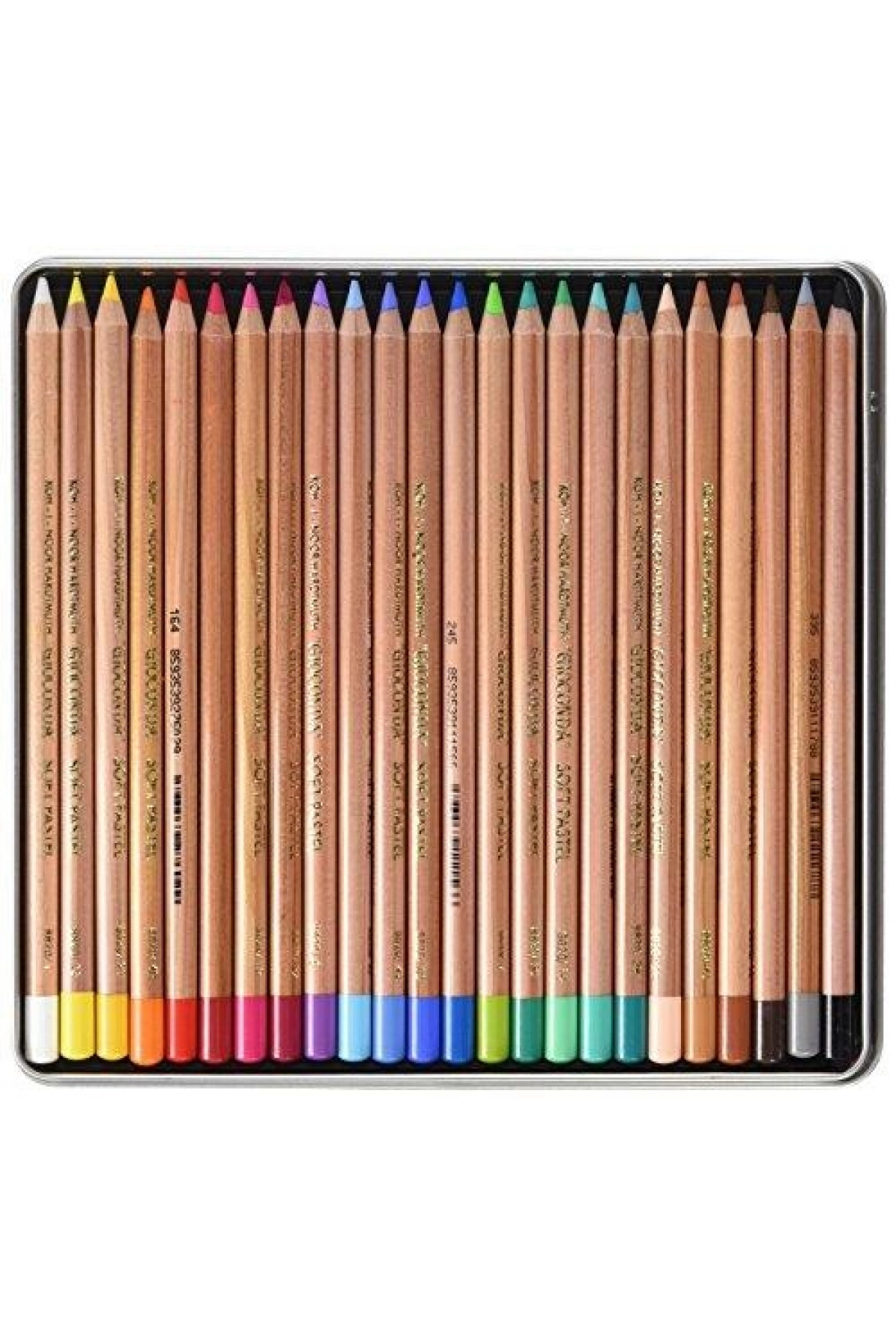 Kohinoor Gioconda Soft Pastel Kalem 24 Renk Metal Kutu - Fiyatı