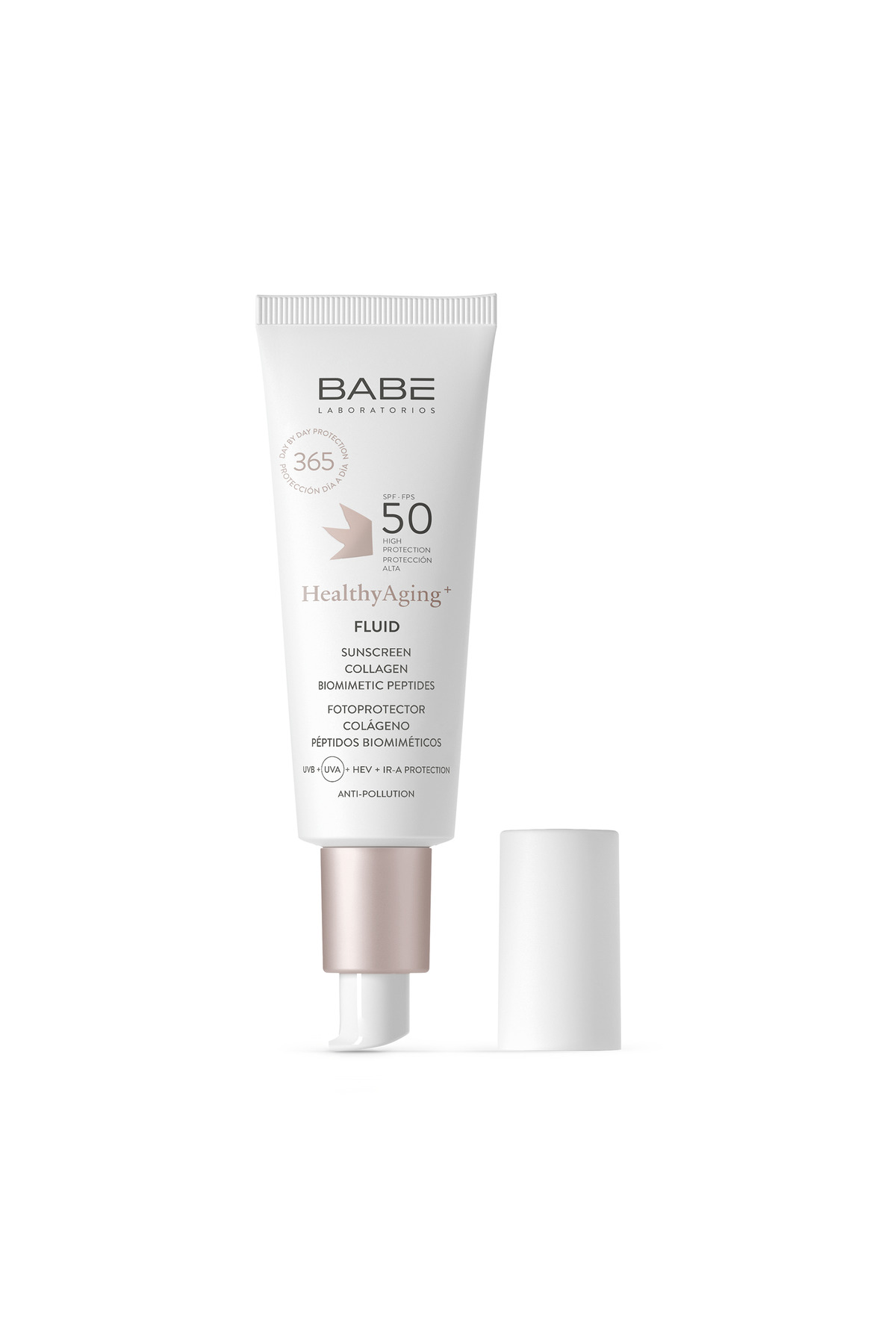 کرم ضد آفتاب ضد پیری Healthy Aging Fluid SPF50 40ml - کرم ضد آفتاب صورت ضد پیری — 214844432 — تصویر 2 از 3