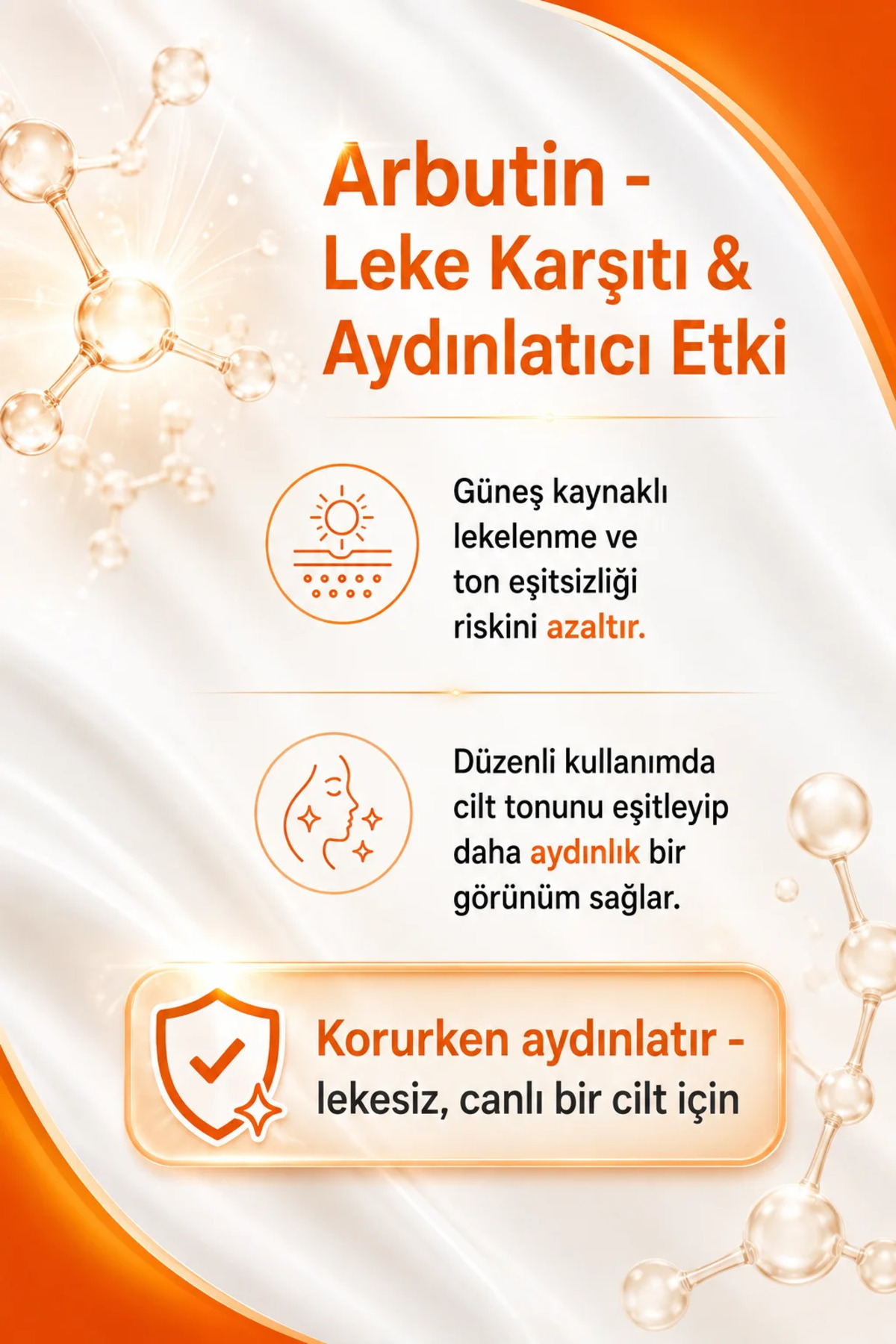 Leke Karşıtı & Aydınlatıcı Yüz Güneş Kremi / SPF 50+ — تصویر 4 از 9