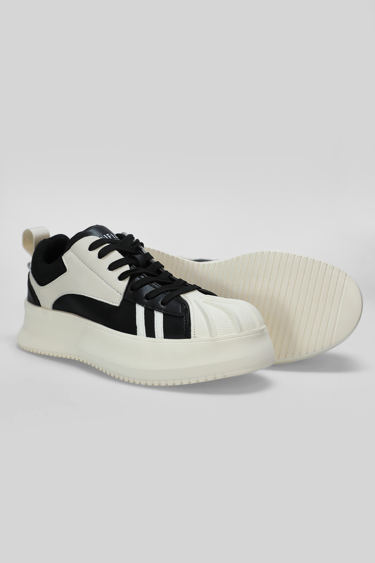 Lufian Pıers Erkek Deri Sneaker Ayakkabı Siyah görsel 5