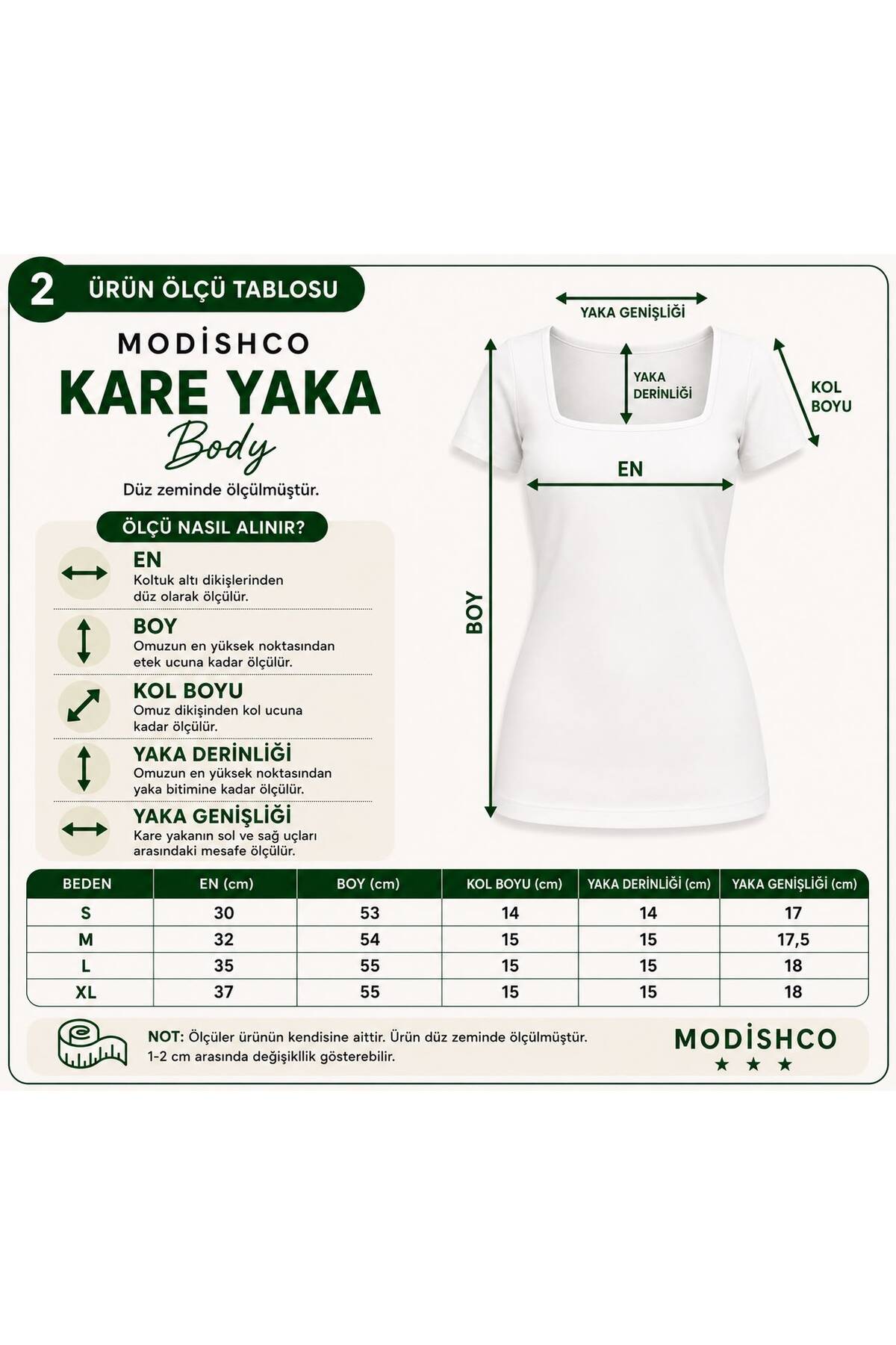 MODiSCHO Kadın Siyah Kare Yaka Slim Fit Pamuklu Ultra Soft Likralı Kumaş Basic Bluz görsel 2