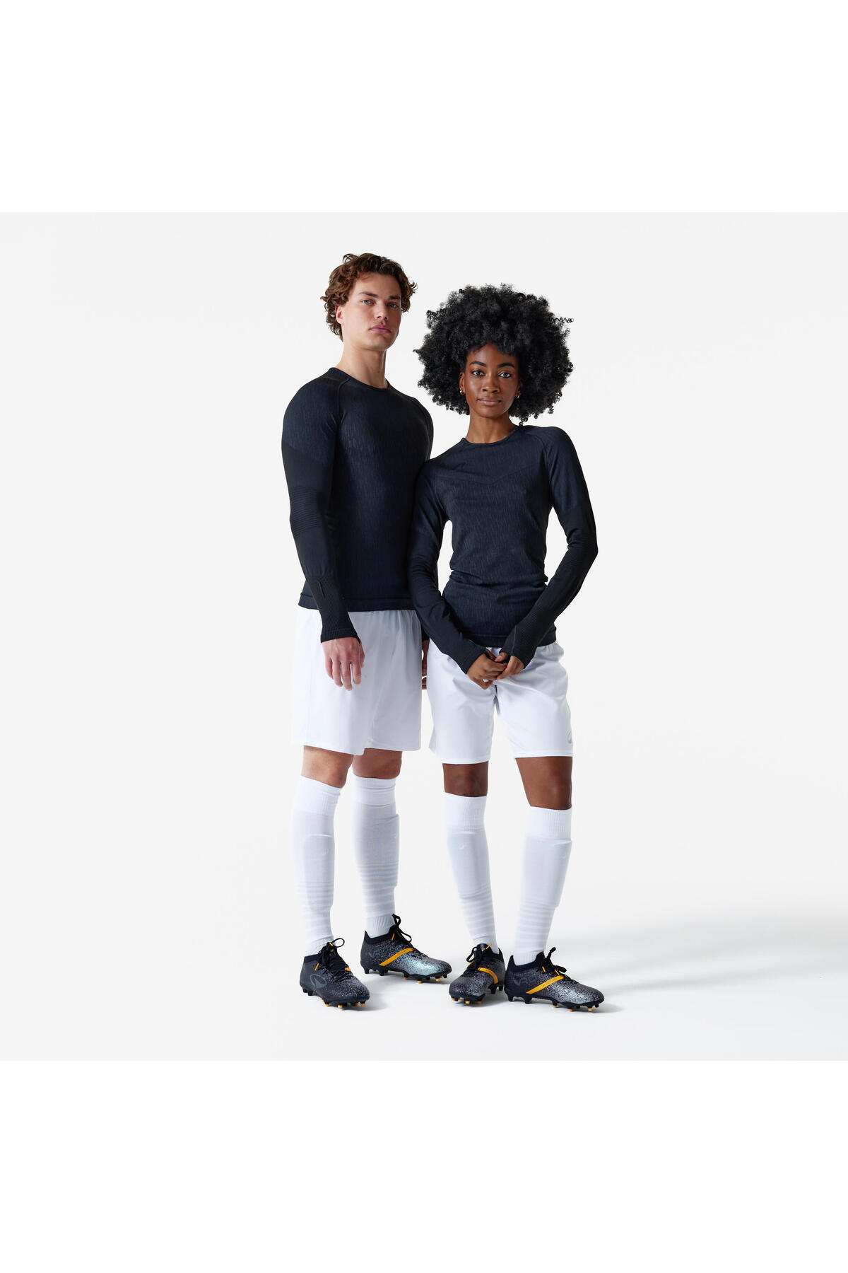 Decathlon Kipsta Futbol Uzun Kollu Termal İçlik - Siyah - Keepdry görsel 8