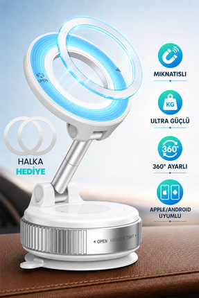 Venenon MagnetPRO 360 Dönebilen Ayarlanabilir Araç Içi Tutucu Kullanılabilen ...