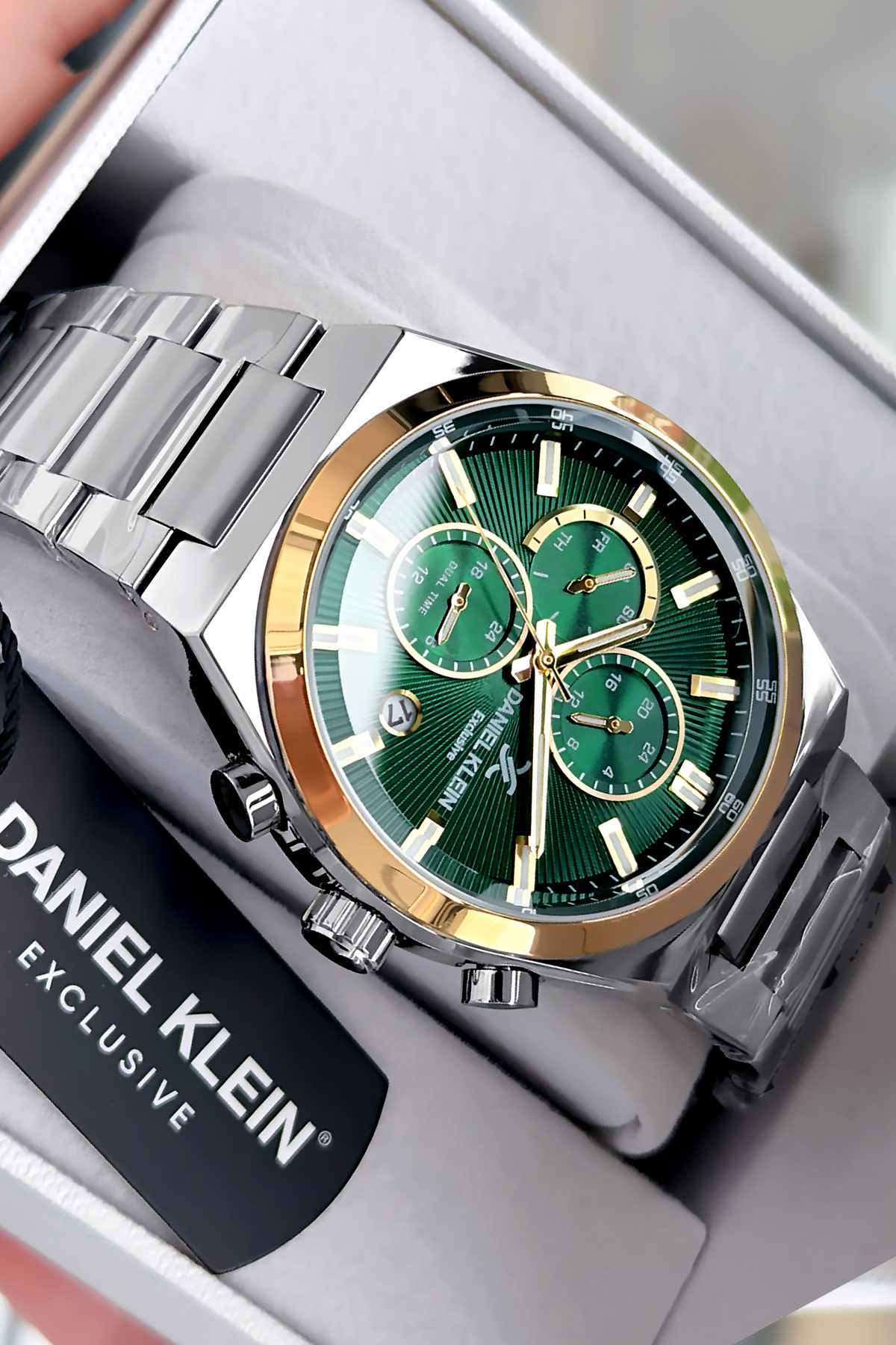 Daniel Klein Exclusive Erkek Saat Çelik Kordonlu Japon Mekanizma