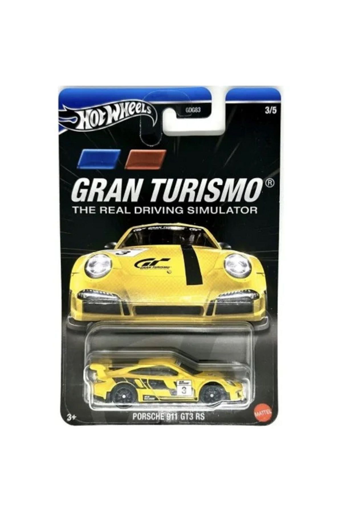 Hotwhells 2024 Porsche 911 GT3 RS Gran Turismo 3 HWR61 / HRV65