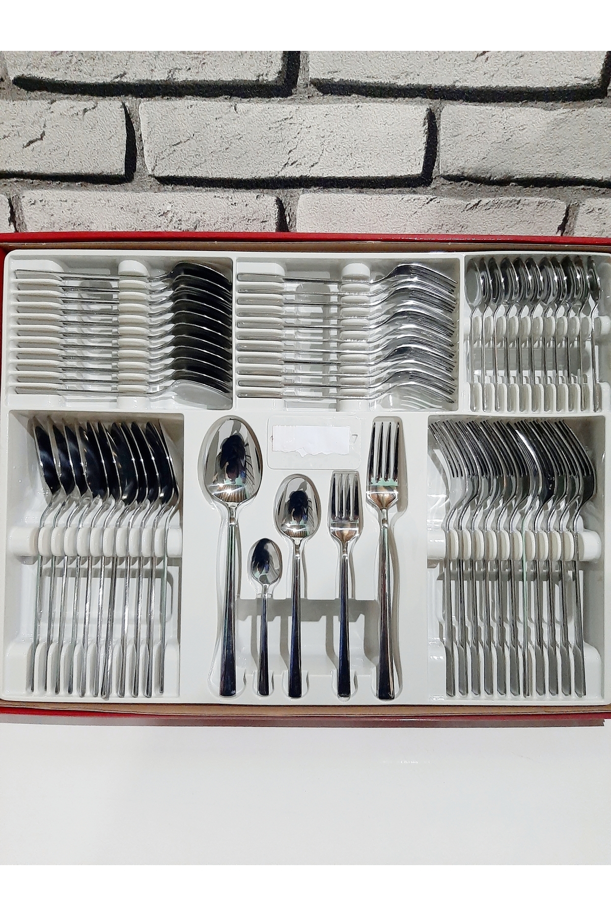 İstanbul Asc Brand 60-Piece 12-Person Fork and Spoon Set