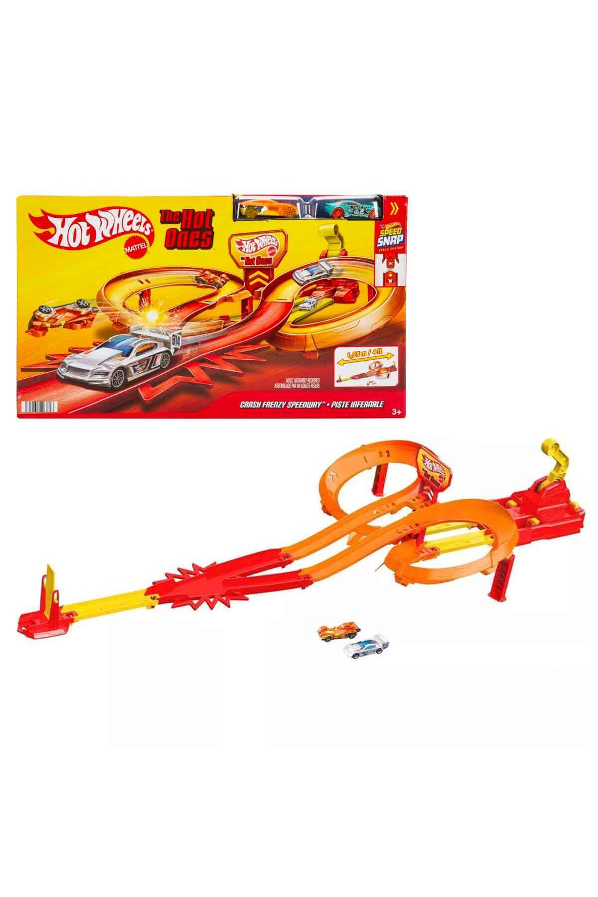 HOT WHEELS The Hot Ones Crash Speedway Frenzy JFD11 - Fiyatı
