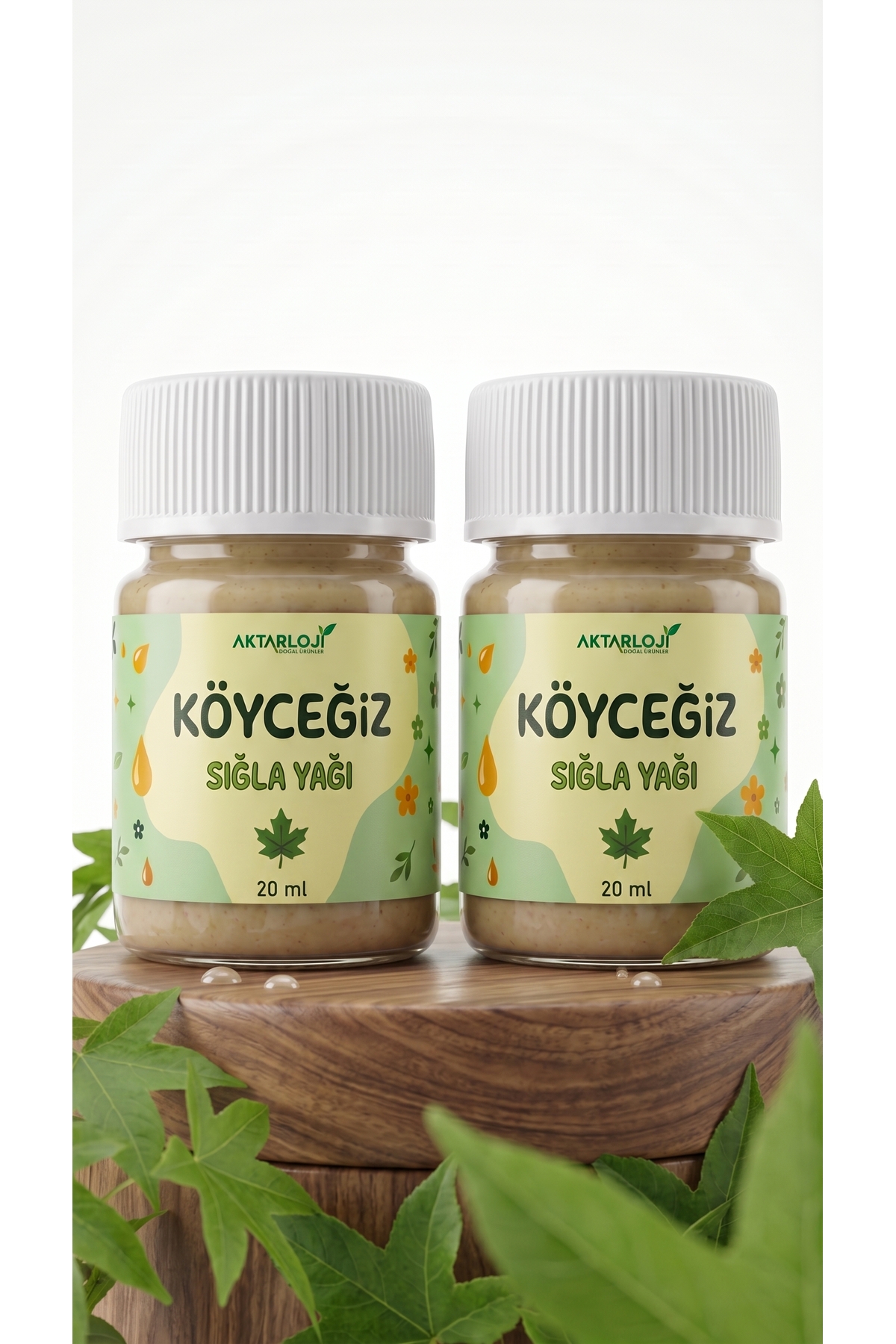aktarloji 2 Adet 20 ml Köyceğiz Sığla Yağı / Yenilebilir / Saf ( Günlük Yağı ) Yoğun Kıvam - Katkısız & Doğal — A1-sıglayagı-20ml-2adet