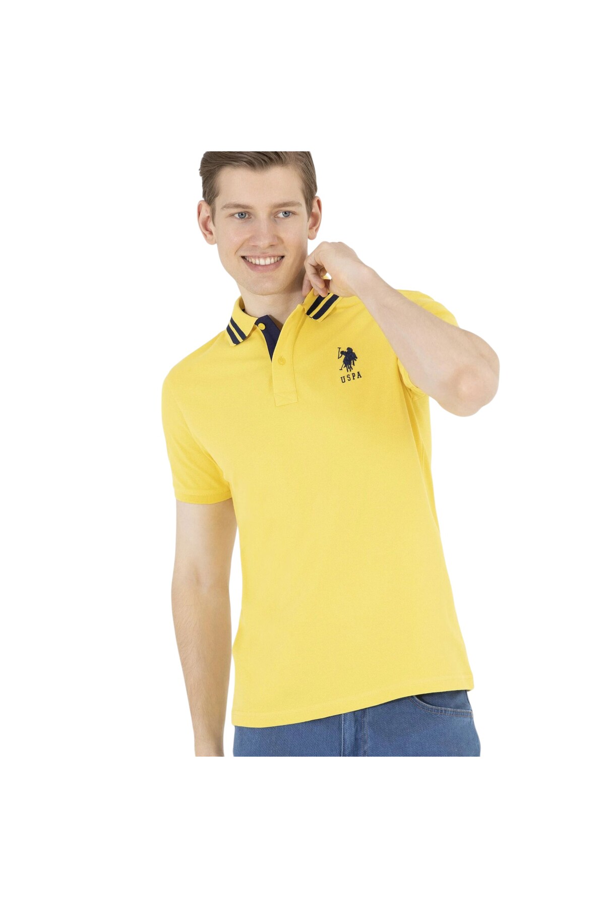 پولوشرت مردانه یقه پلو | یو اس پولو U.S. Polo Assn. 1792252 TR - تصویر 4