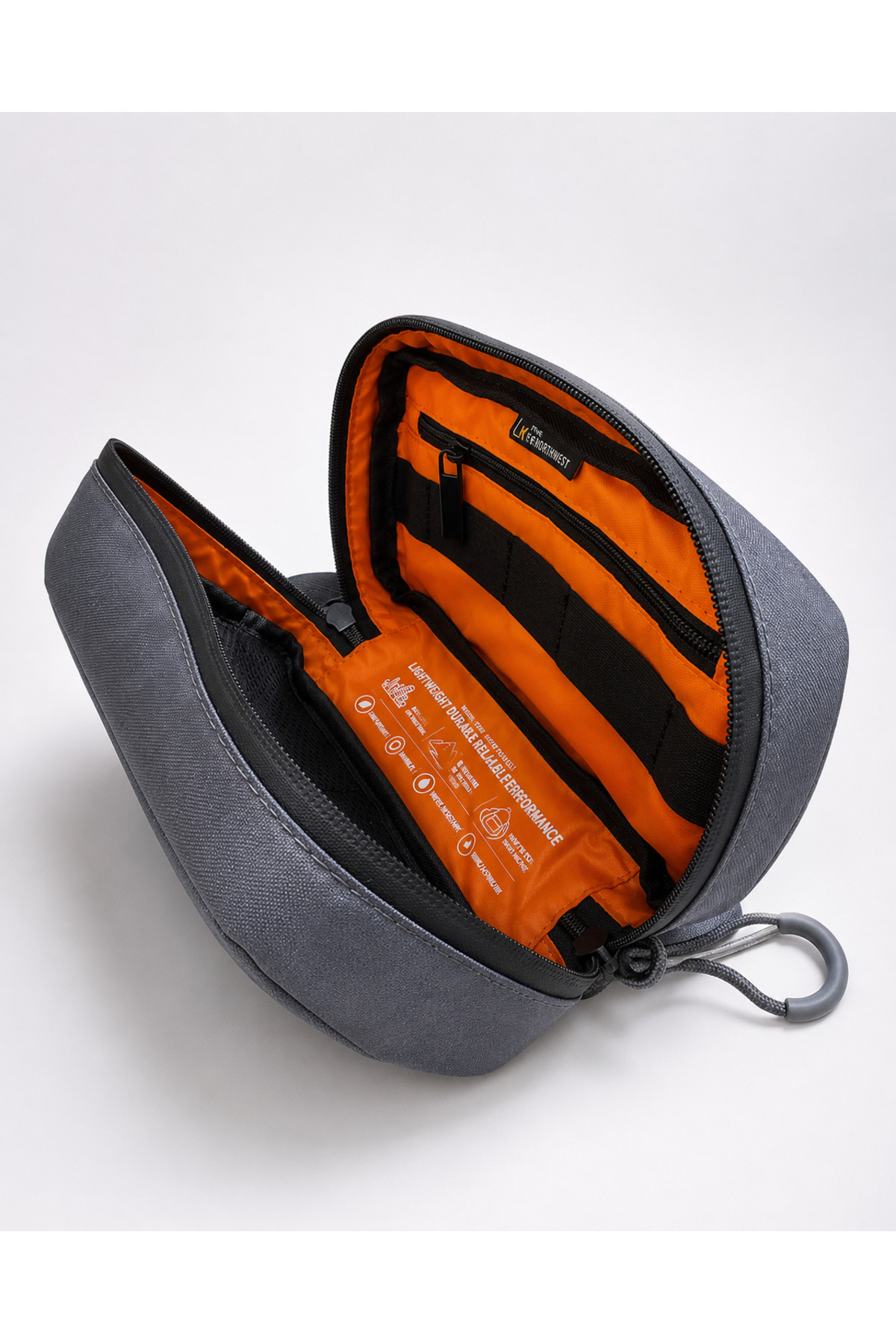 MEGA BAG THE NORTHWEST Unisex Kullanıma Uygun Çok Fonksiyonel Organizatör El Çantası En 23 Boy 12 görsel 6