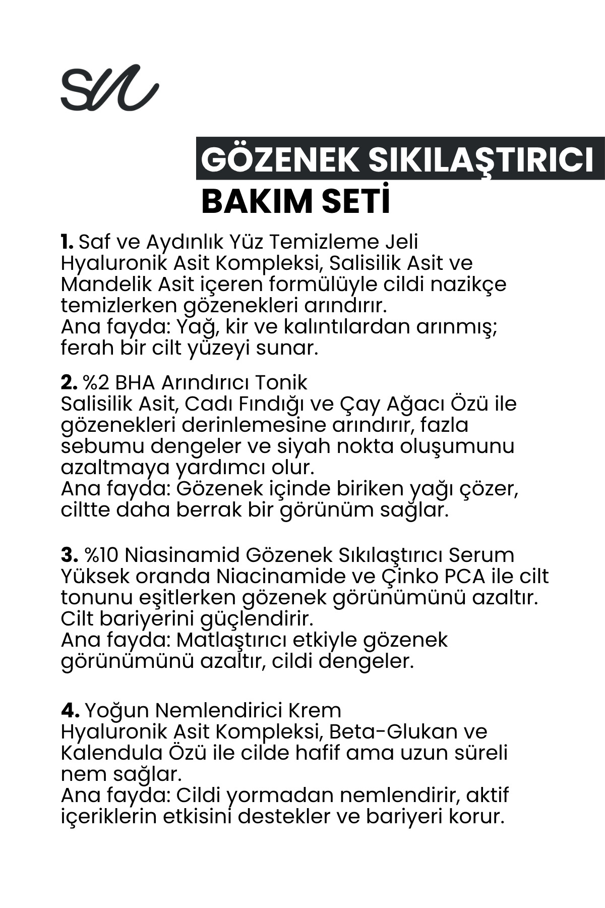 Yağlı Ciltler için Cilt Bakım Seti — YNGC1367318 — تصویر 2 از 3