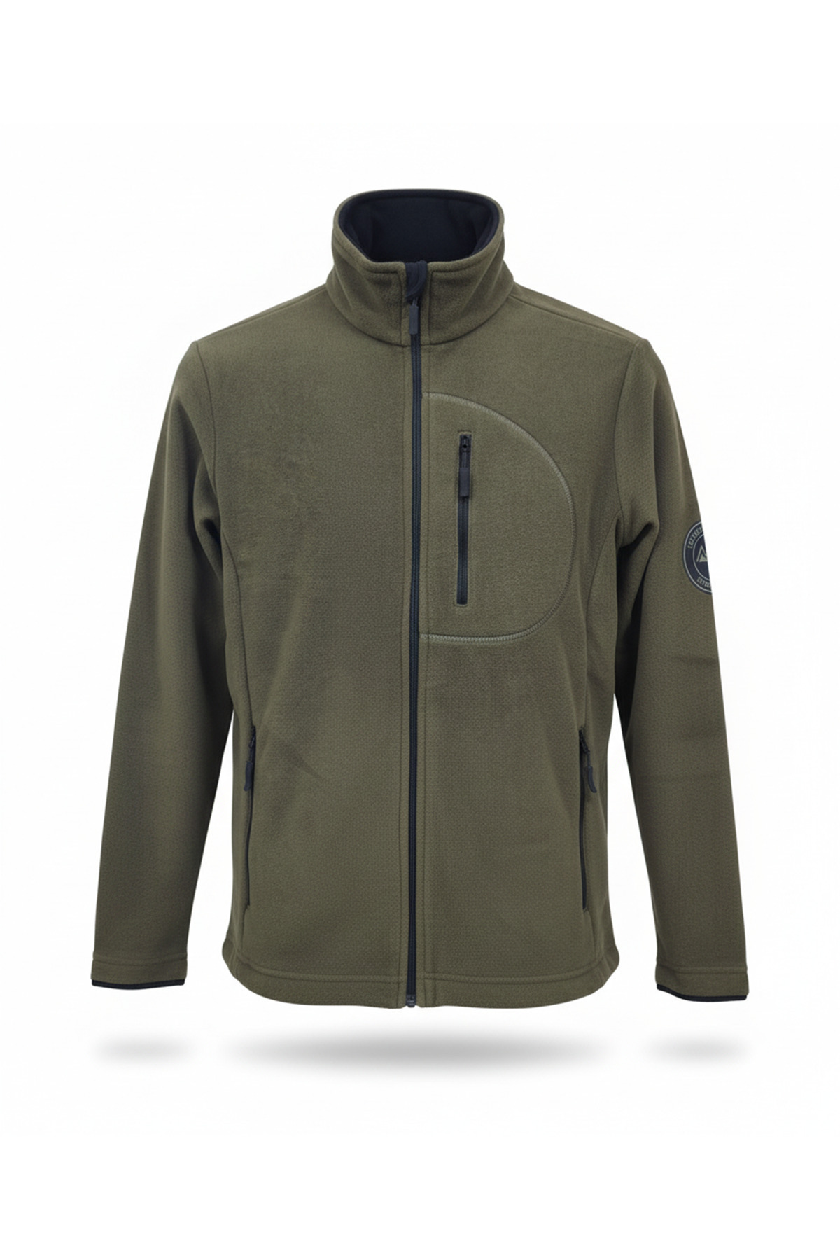 Kışlık Polar Playoff Coat Haki — خاکی 282523 — تصویر 2 از 4