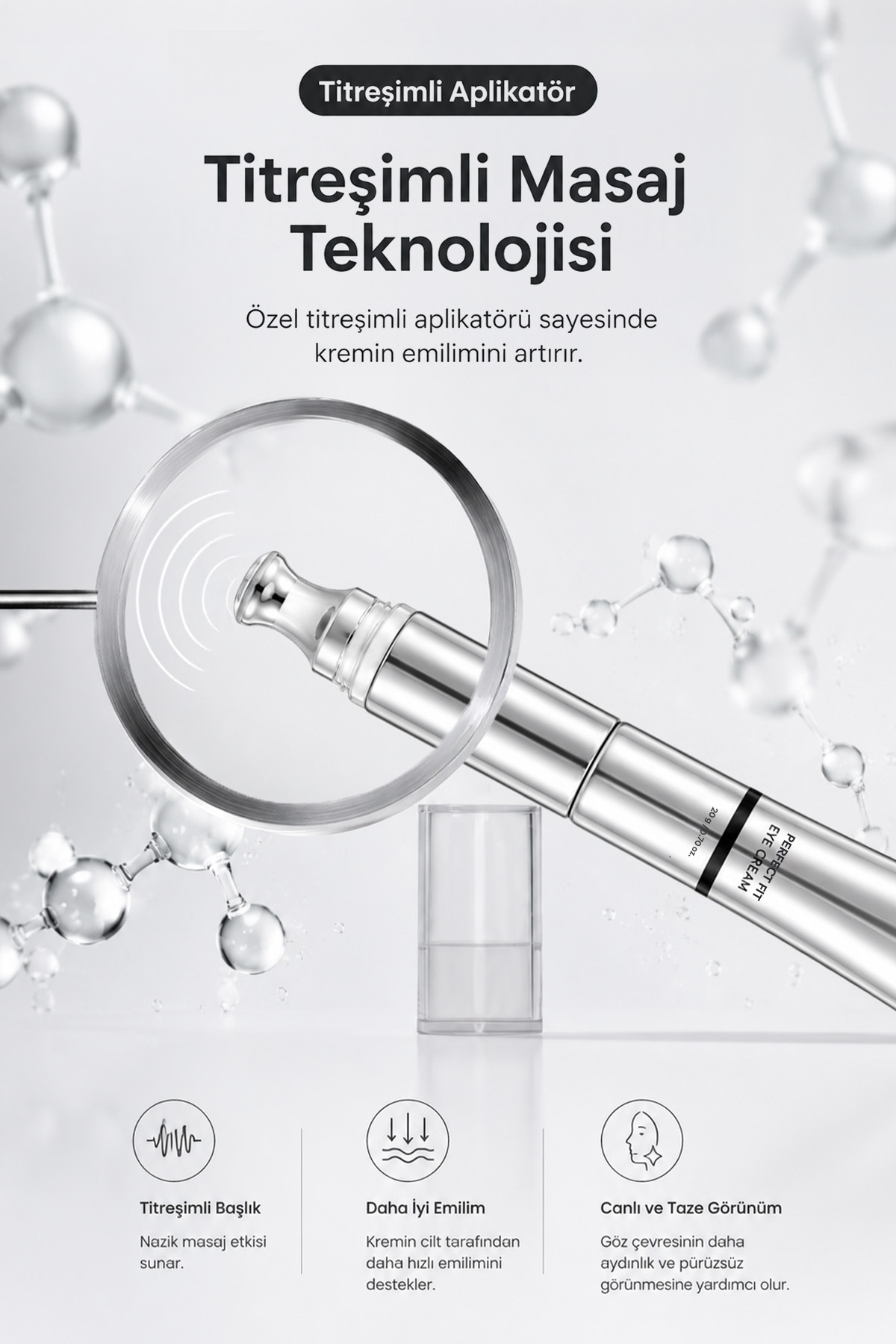 PDRN (SOMON DNA) Yenileyici Titreşim Başlıklı Göz Kremi 20 g — MM0026671 — تصویر 5 از 8
