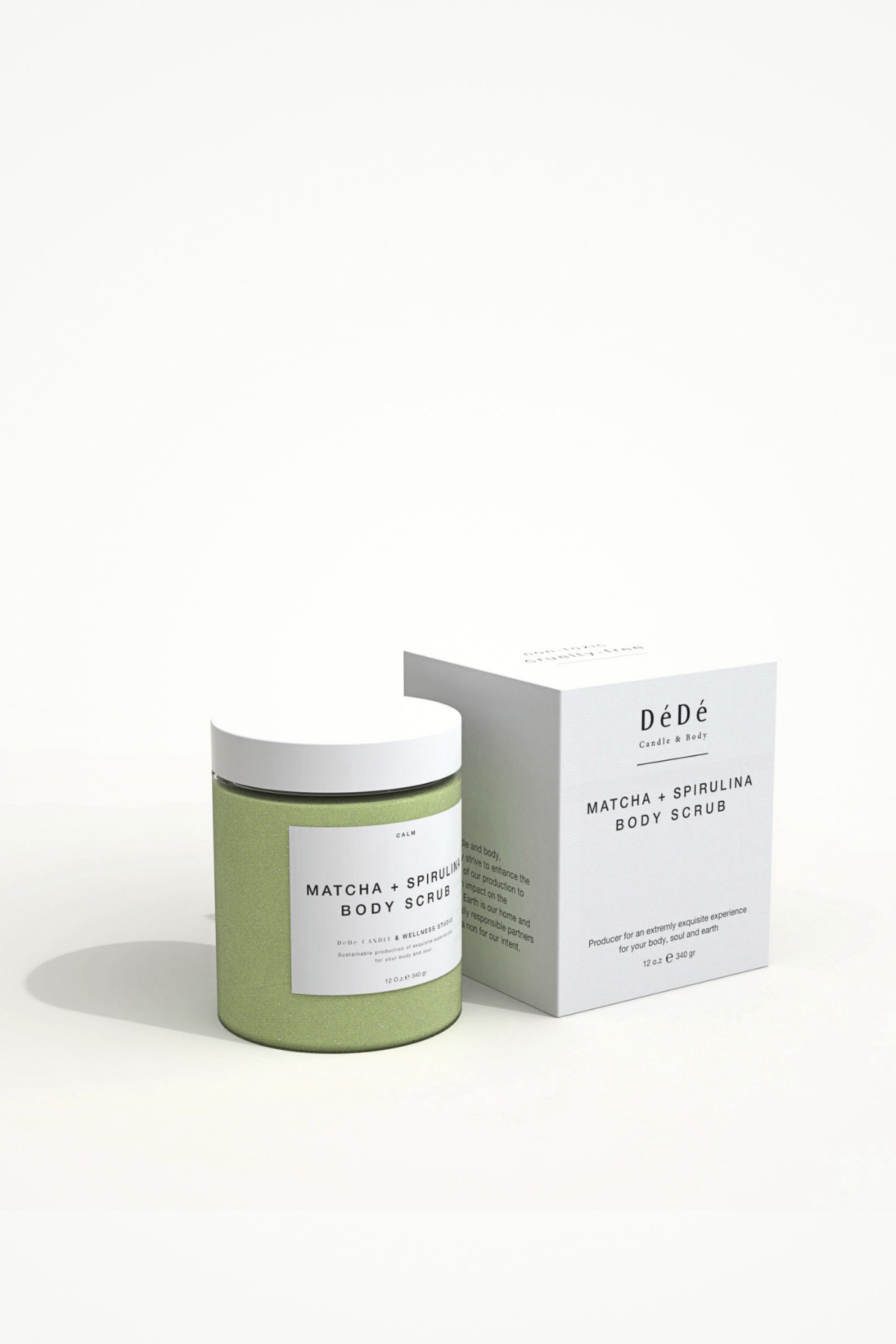 Matcha Spirulina Body Scrub | Vücut Ovması Jel Peeling — MSJAR — تصویر 6 از 9