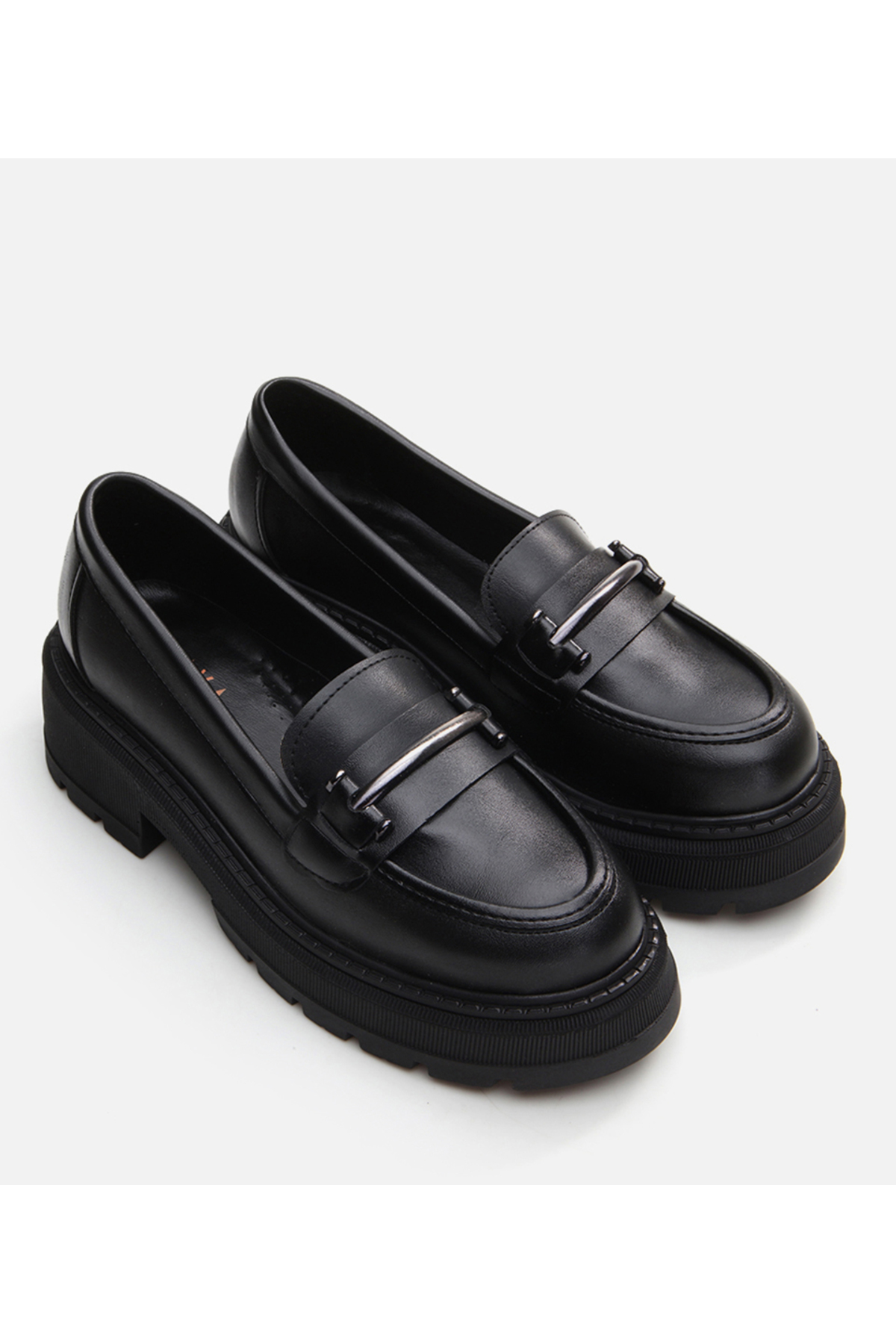 Yaya by Hotiç Kadın Siyah Yaya Loafer görsel 2