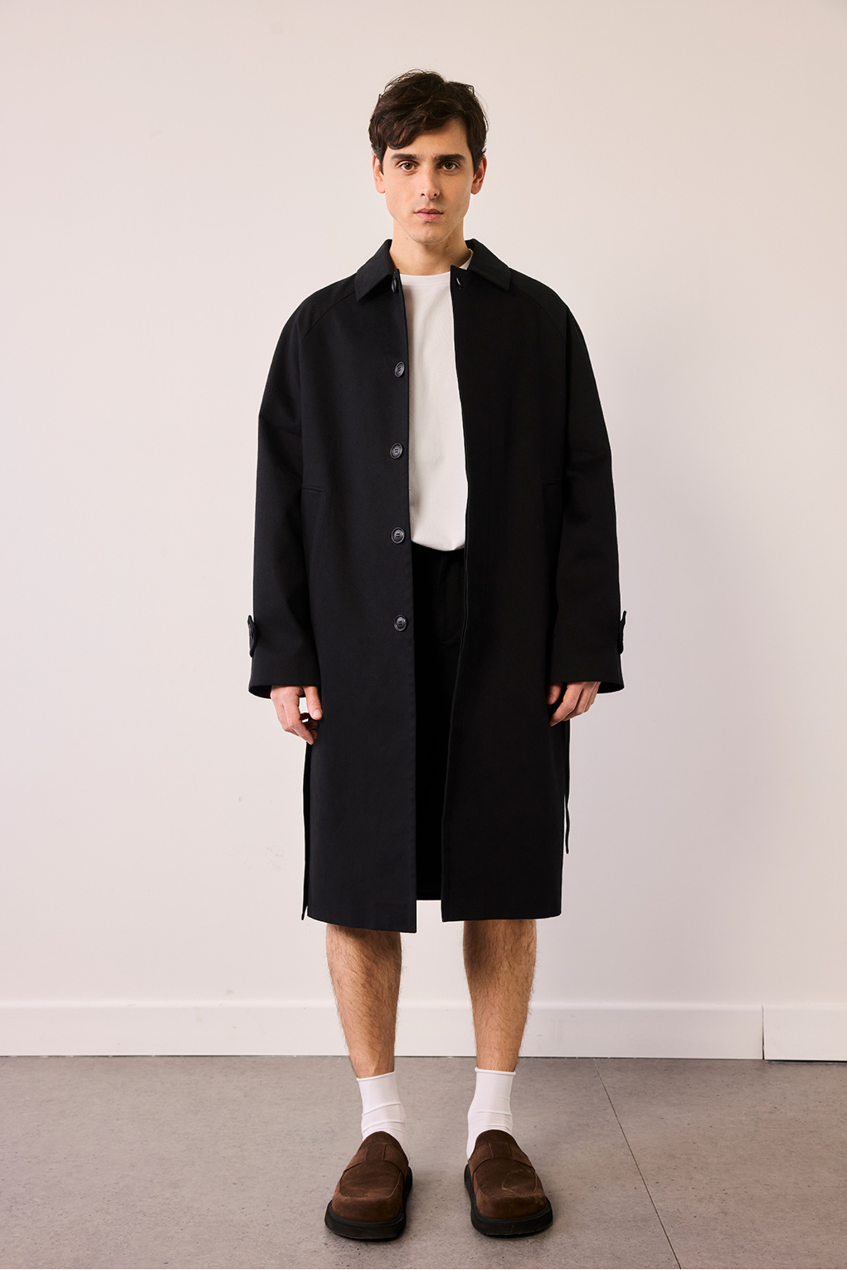 Beyyoglu Oversize Vintage Gabardin Trençkot