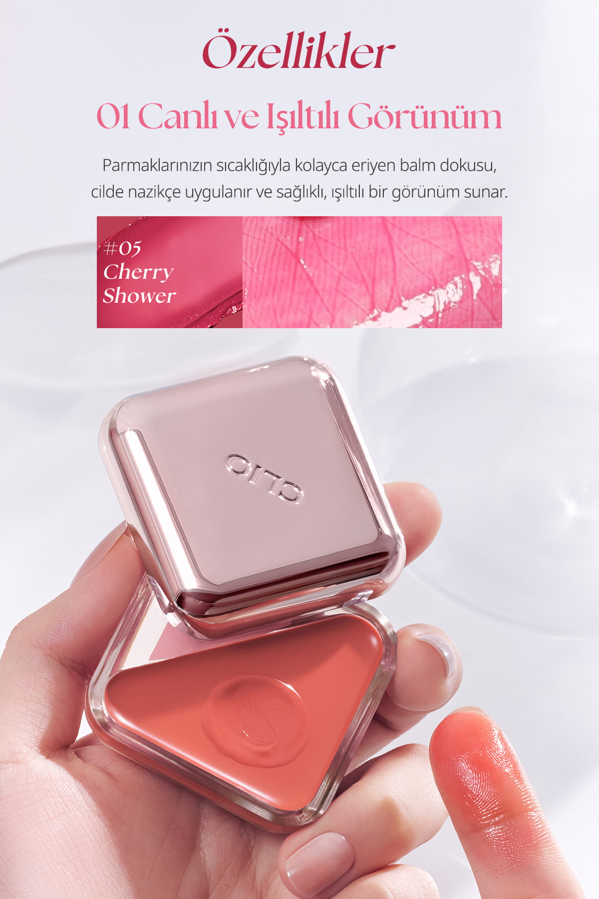 بالم لب و گونه براق رنگی اسنشال رژ لب گونه (03 Rosy Blow) — صورتی 111610 — تصویر 6 از 9