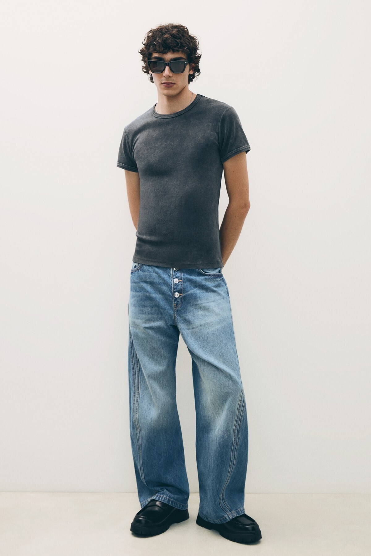 1_org_zoom شلوار جین Bershka برشکا بوتکات اورجینال - تصویر 1