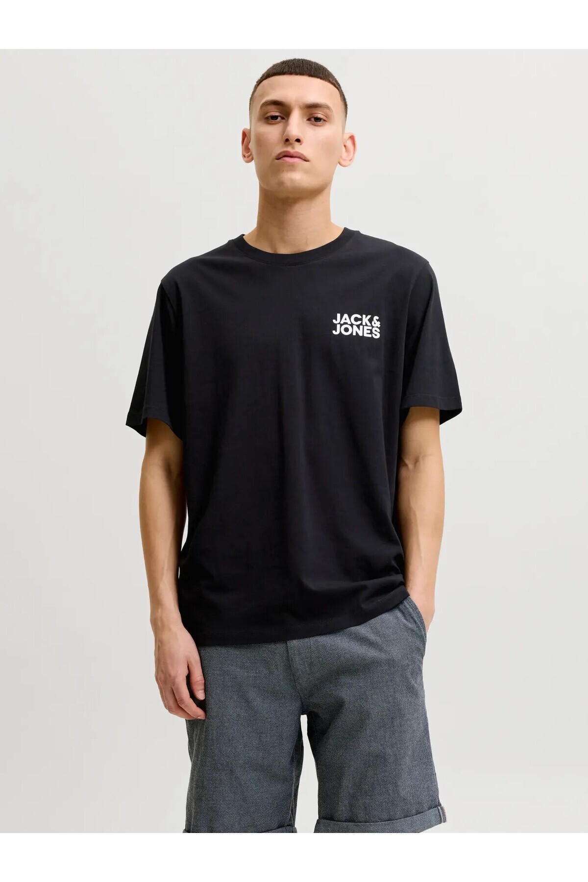 تی شرت مردانه طرح Noos مدل O-neck کد 12151955 جک اند جونز تی شرت Jack & Jones