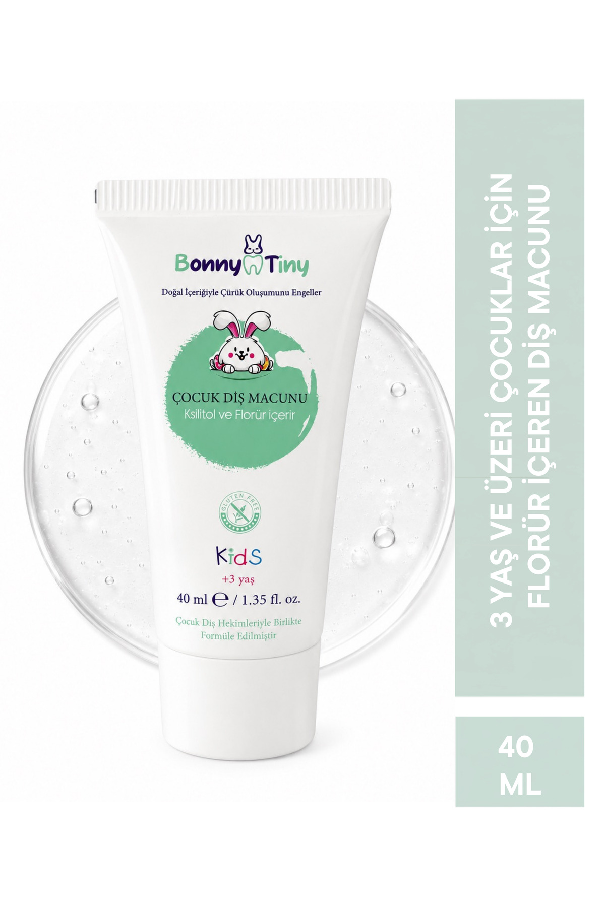 Bonny Tiny Çocuk Diş Macunu Kids- 3 Yaş Ve Üzeri