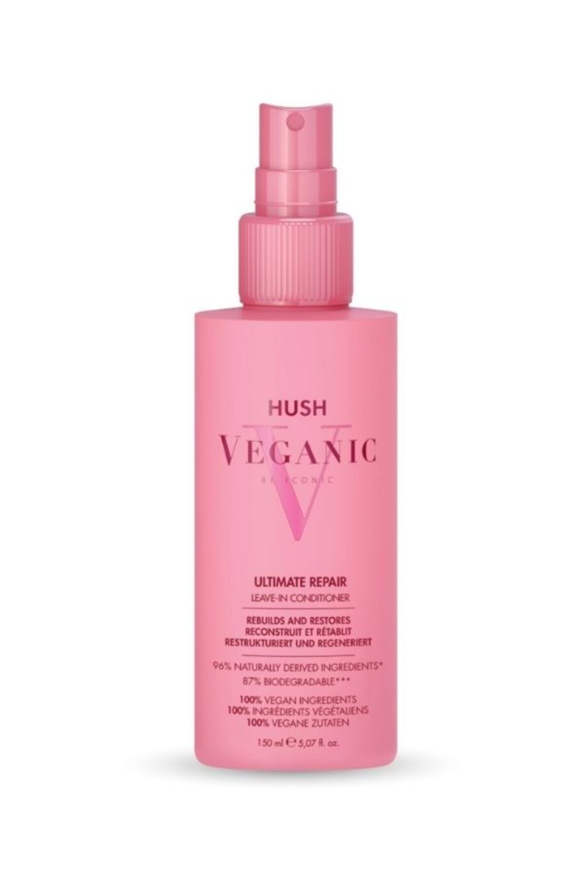 Veganic Ultimate Repair Yıpranmış Saçlar İçin Onarıcı Durulanmayan Saç Kremi 150 ml — 8682035303985 — تصویر 4 از 4