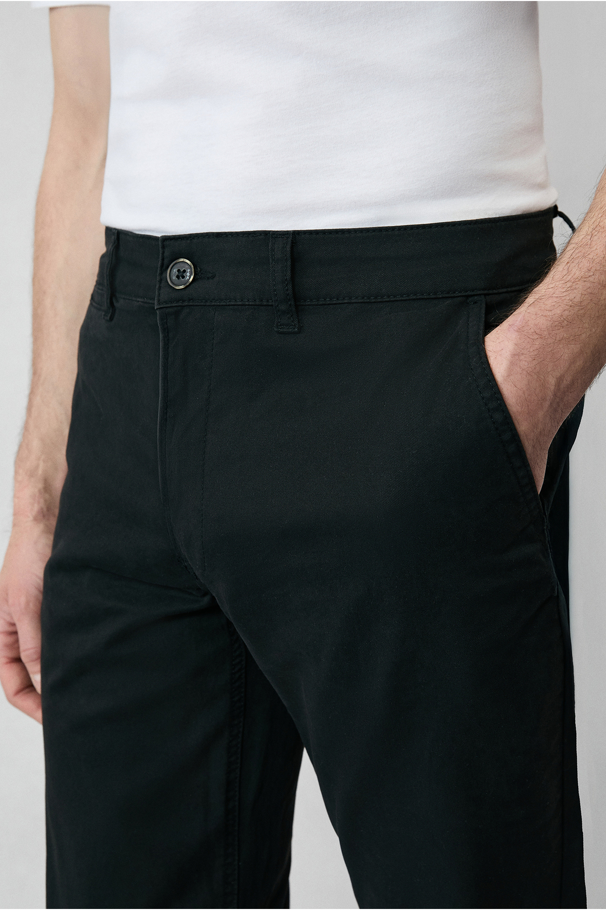 Kigili Regular Fit Standart Kesim Likralı Esnek Yandan Cep Kanvas / Chino Pantolon görsel 3