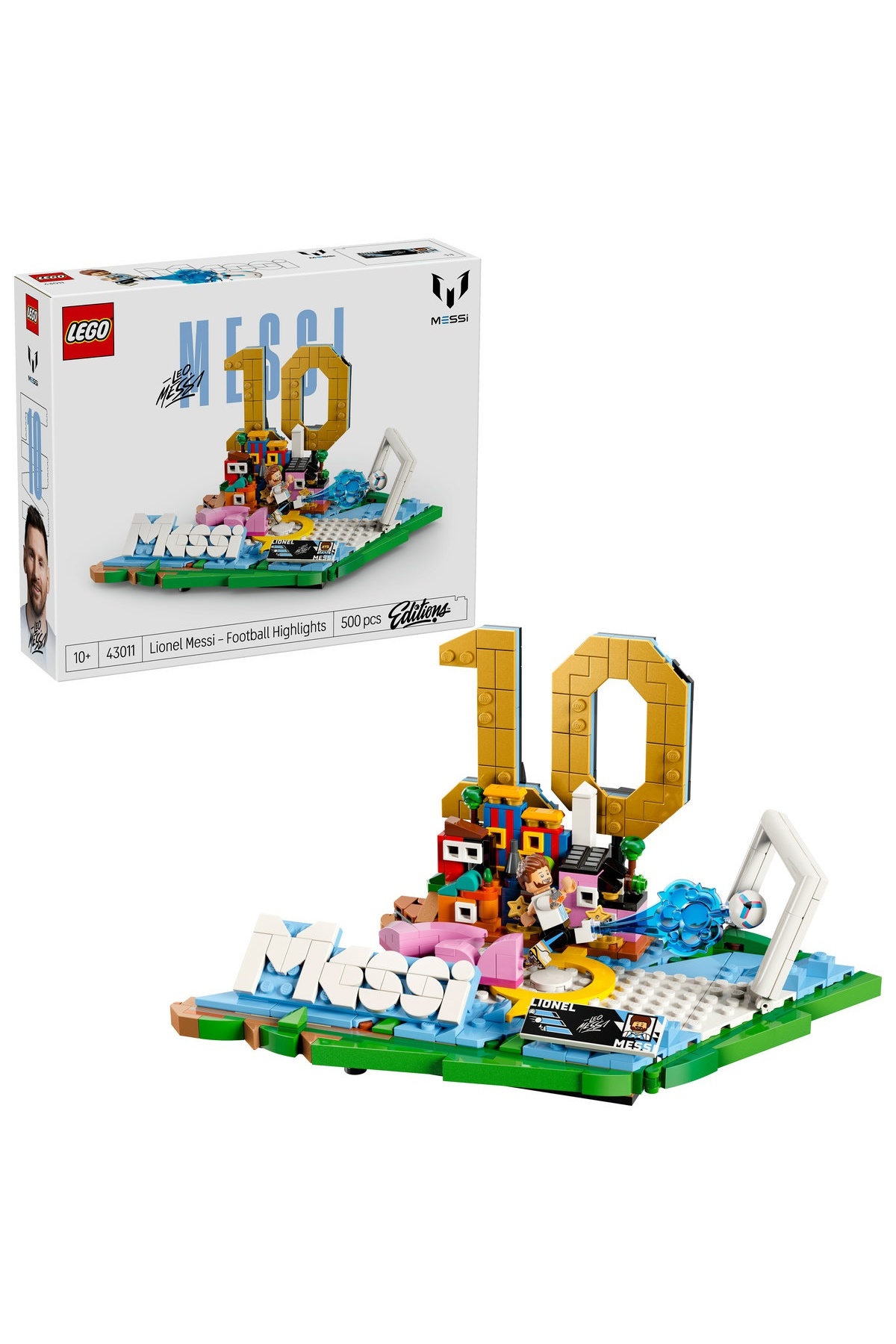 LEGO ® Editions - Lionel Messi - Momente importante din fotbal (43011)