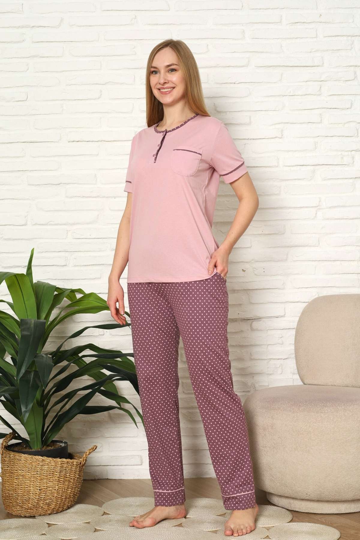 mag【soor ploom】Lounge Set 2y SotRong Ladies Fluzzy Ribbed Lounge Wear Sets Two Piece Casual