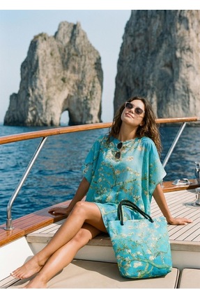 LAGRANZE Exclusive Beachwear çanta Pareo Seti