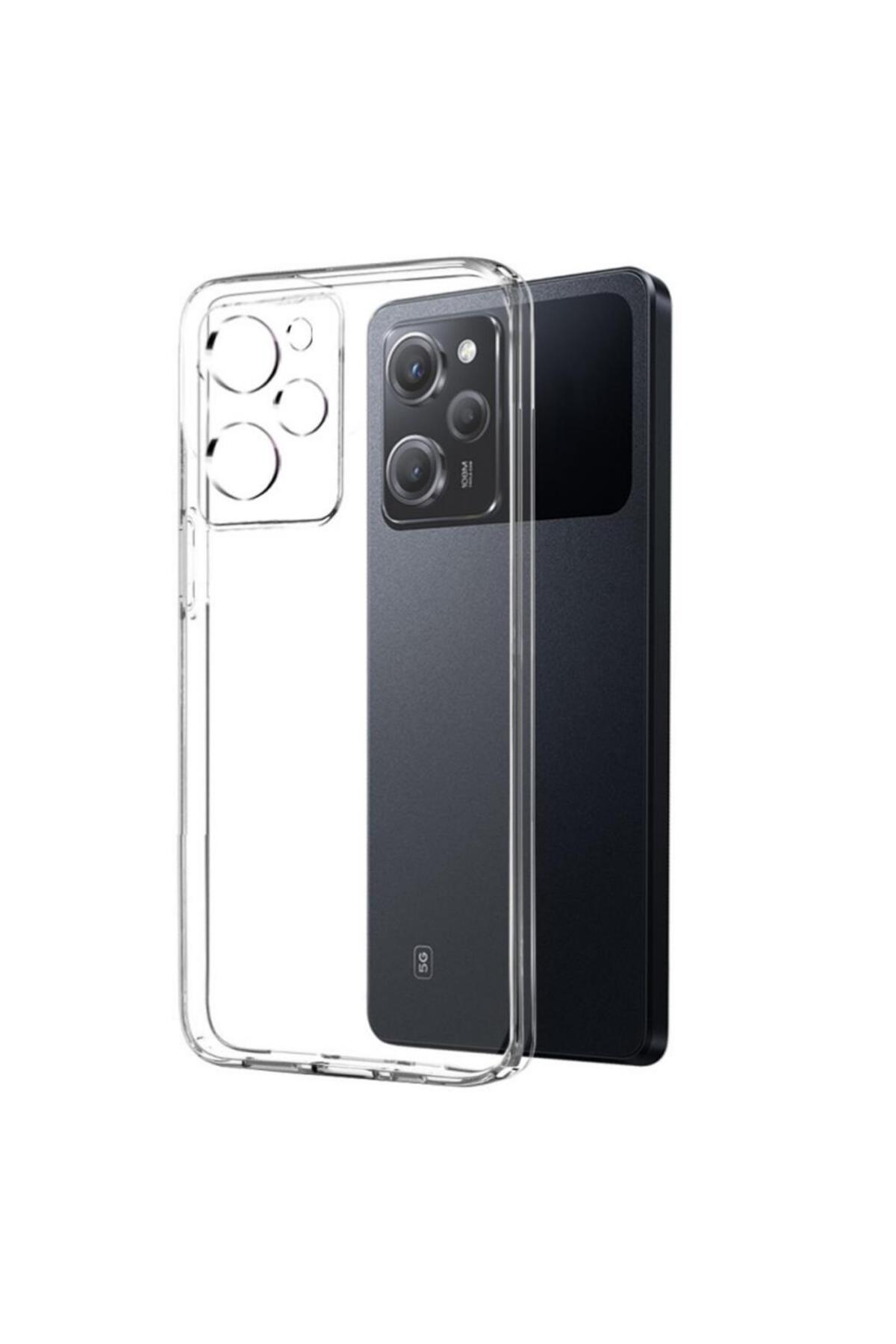 Poco X5 Pro 5G Compatible Case Transparent Camera Protected 3D